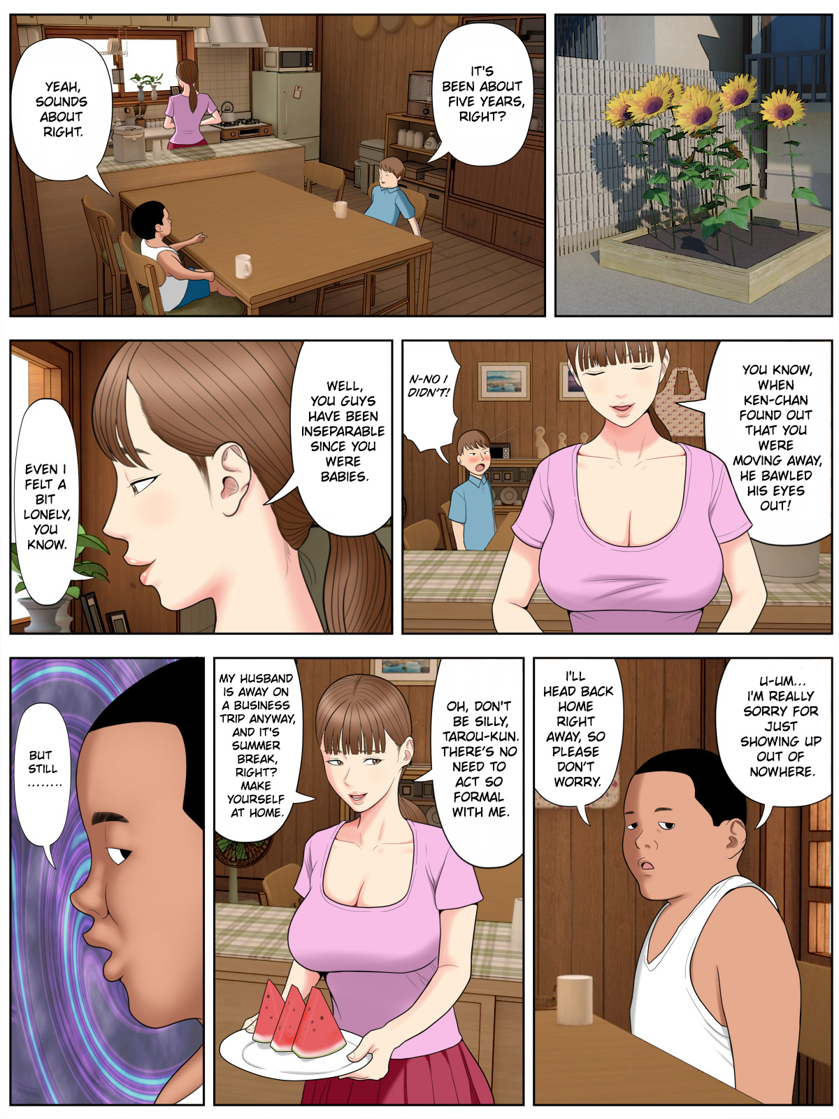 Tomohaha Kurui 1 | Obsessed with my Friend's Mother page 10 full