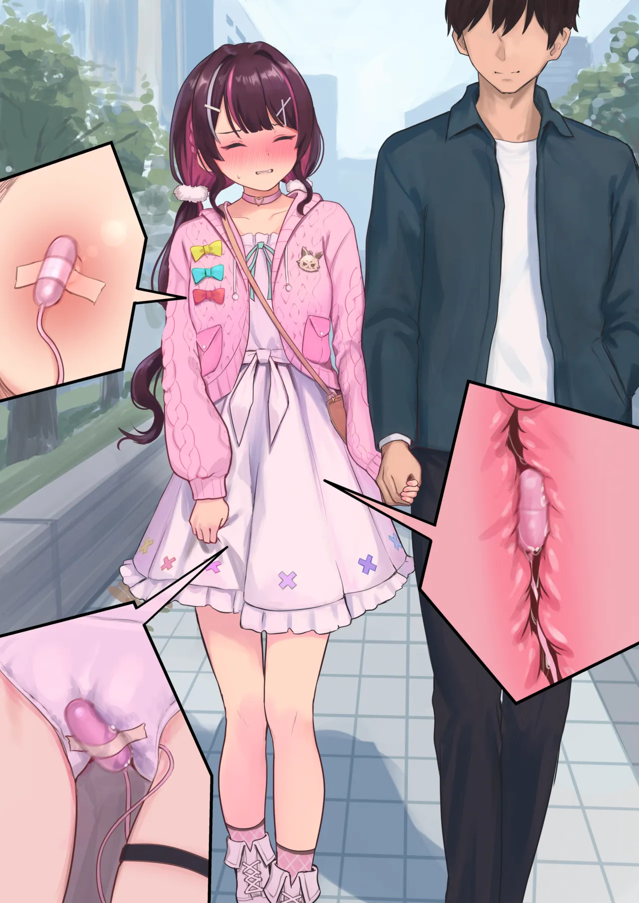 デート中にローターを仕込まれるazk page 9 full