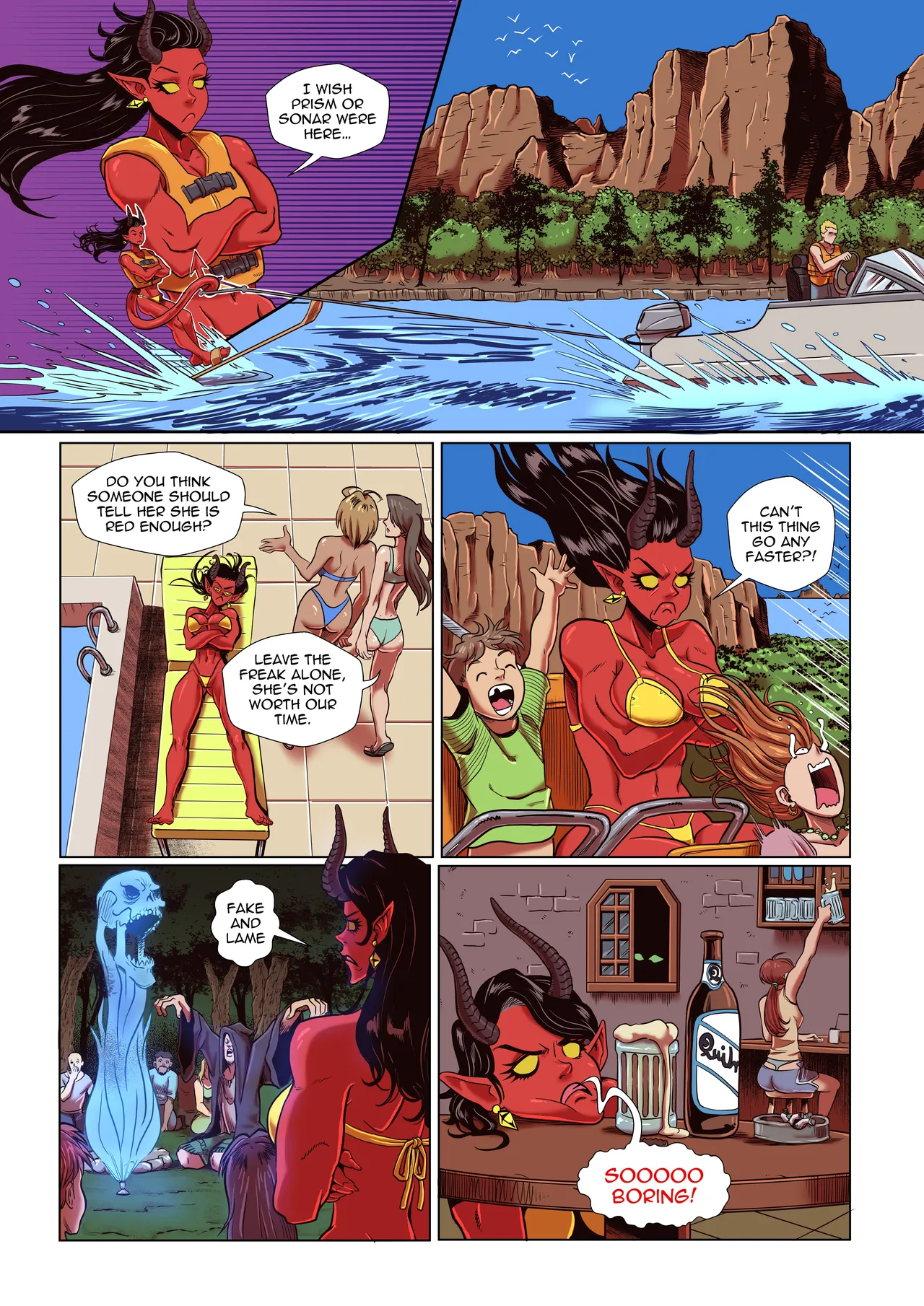 Malevola - Malevola's Vacation - Spooky Island Possession hub page 3 full
