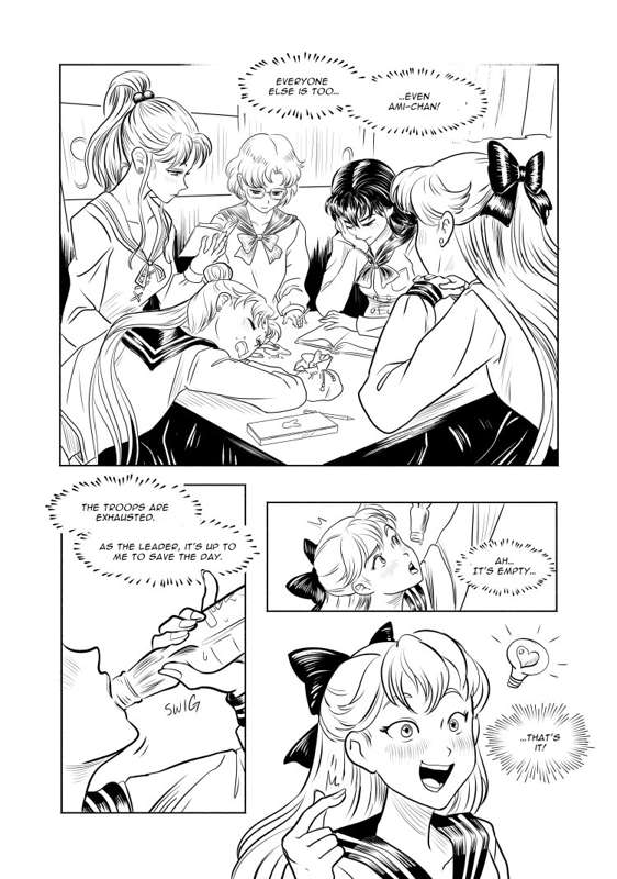 Sailor Moon Kissing Game page 3 full