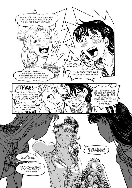 Sailor Moon Kissing Game page 6 full