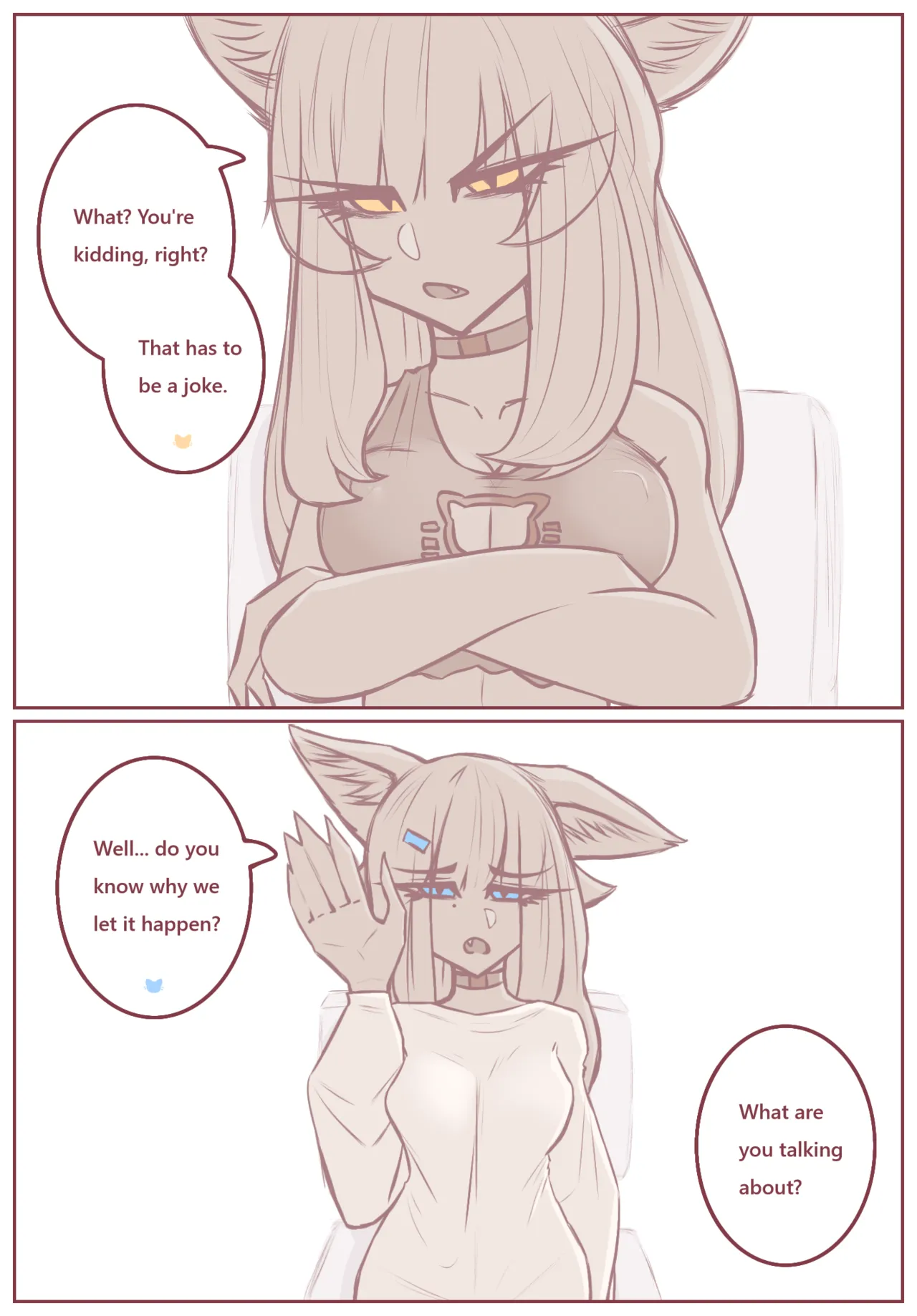 My Submissive Little Kitties - Part 3 page 5 full