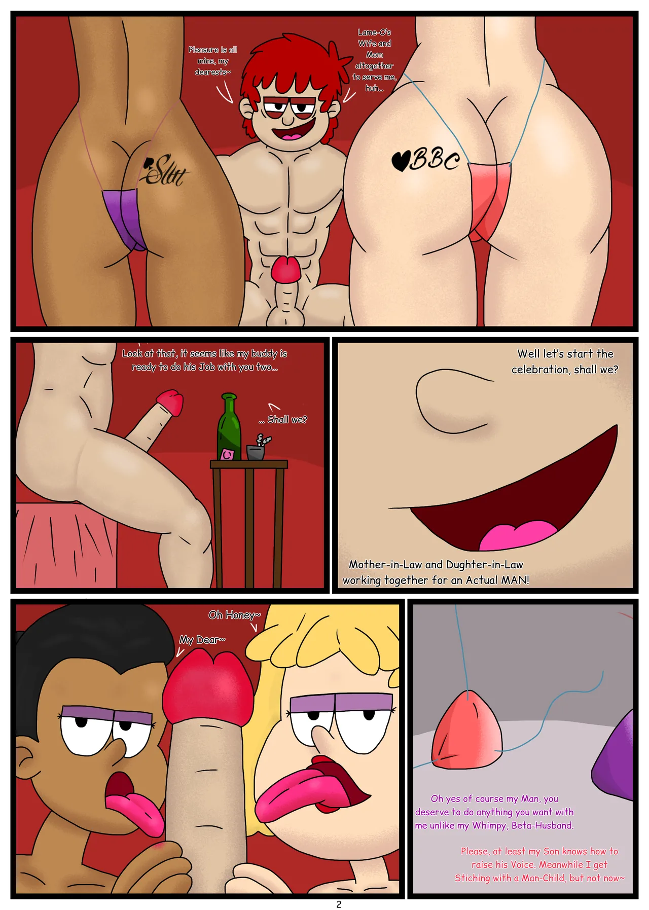 A Real Man deserves the treat, not you. page 3 full