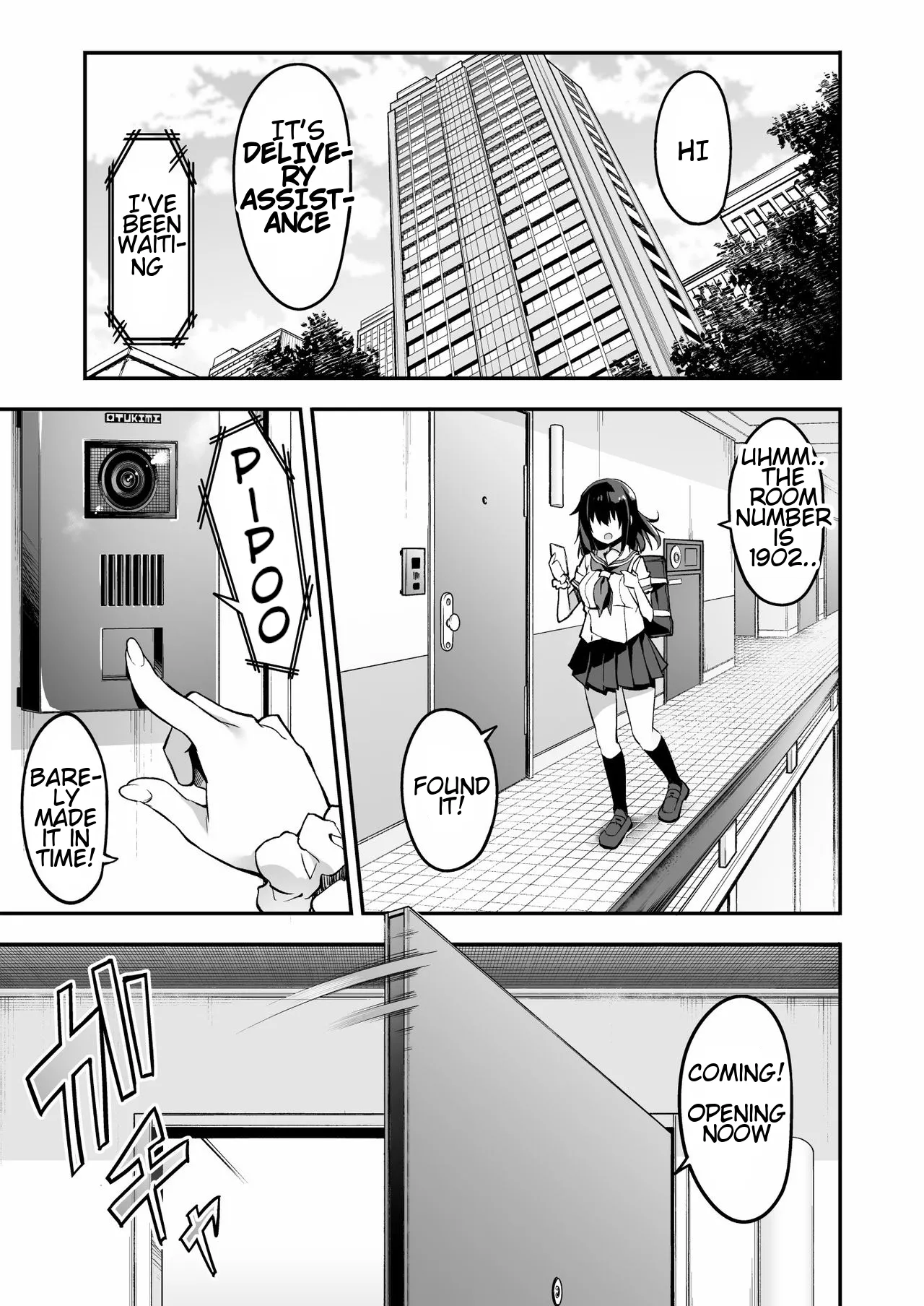 A highschool girl showed up for my housekeeping request, so I asked for some extra service | Kaji Daikou o Tanondara JK ga Kita node Tsuika de Iroiro Onegai shite mita page 4 full