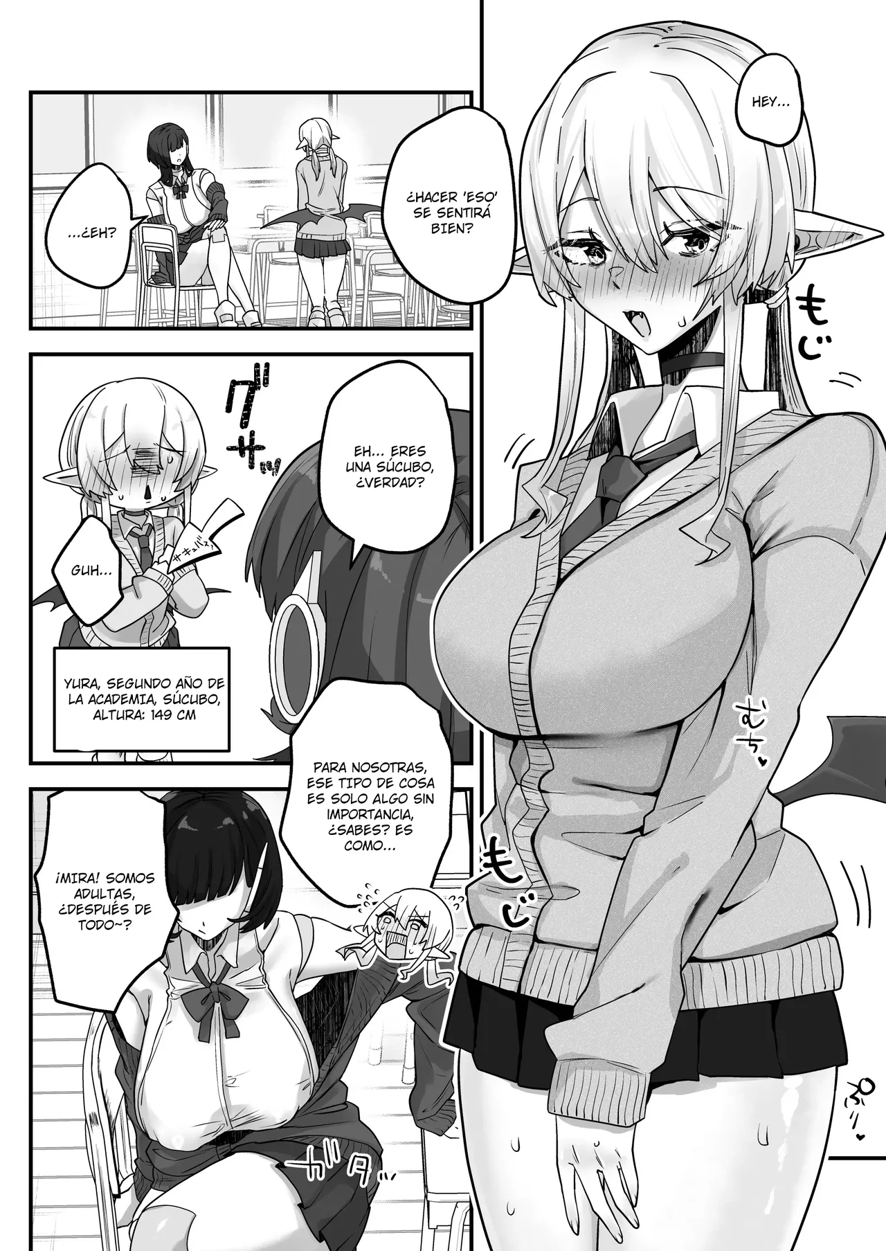 Houkago, Android to Succubus wa.｜Después de la escuela, Androide y Súcubo. page 4 full