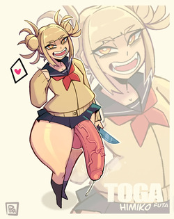 Himiko Toga, Futa Menace