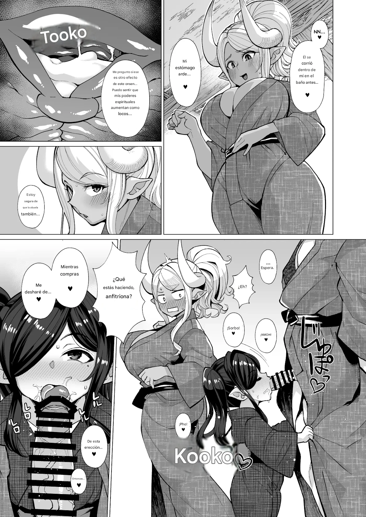 Kumbhi-Anira no Pakohame Kodakara Onsen Ge Español page 4 full