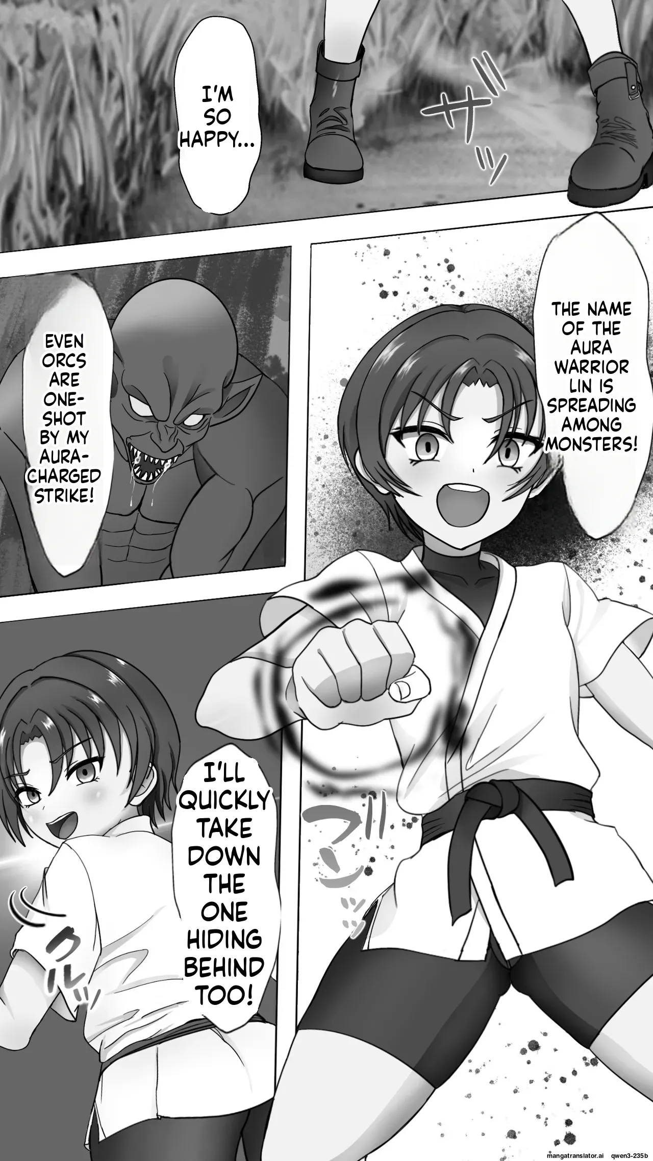 Shokusyu ni haiboku ! Kakutou musume chikubi iki &amp; naedoko ka page 3 full