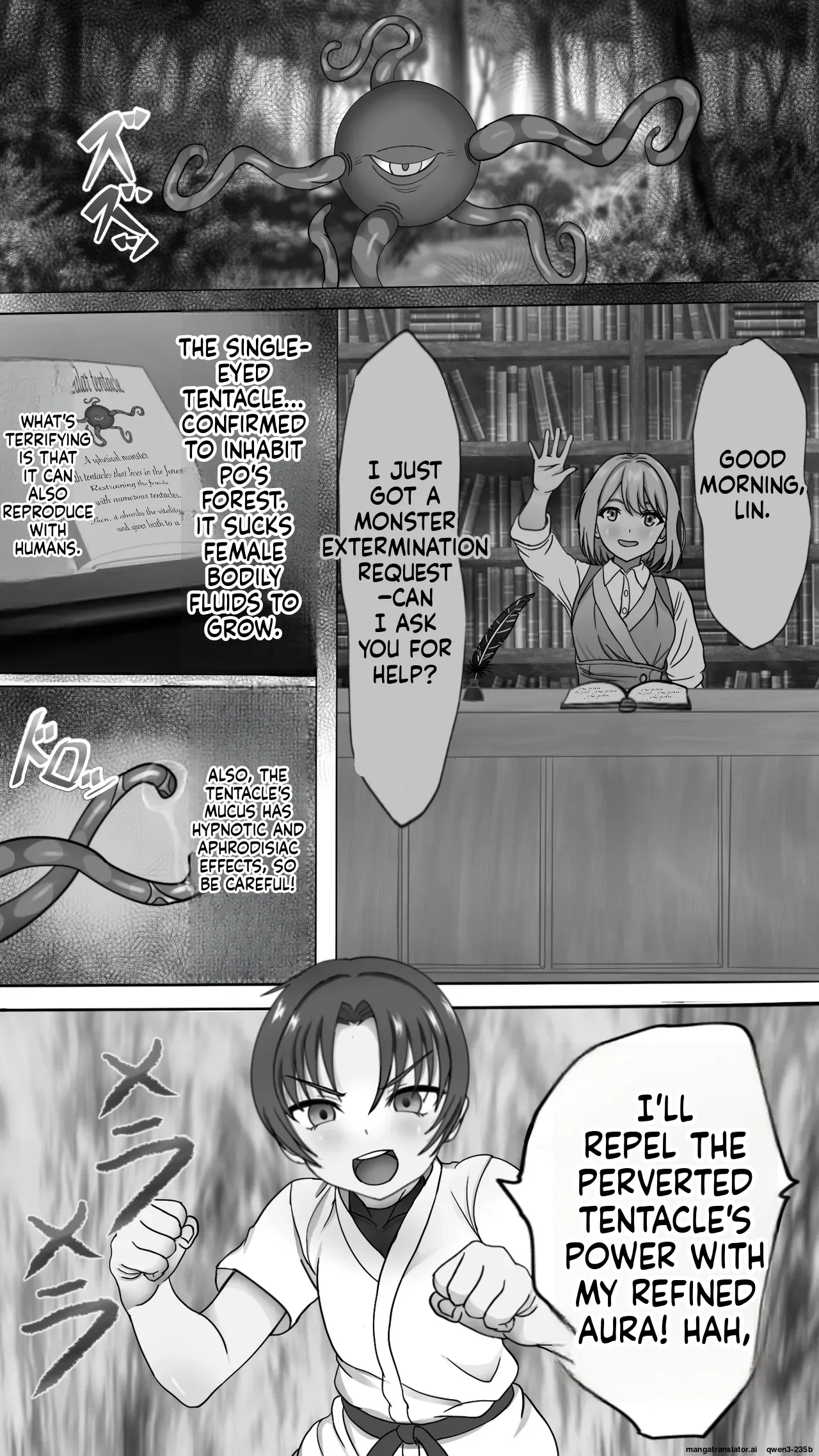 Shokusyu ni haiboku ! Kakutou musume chikubi iki &amp; naedoko ka page 4 full