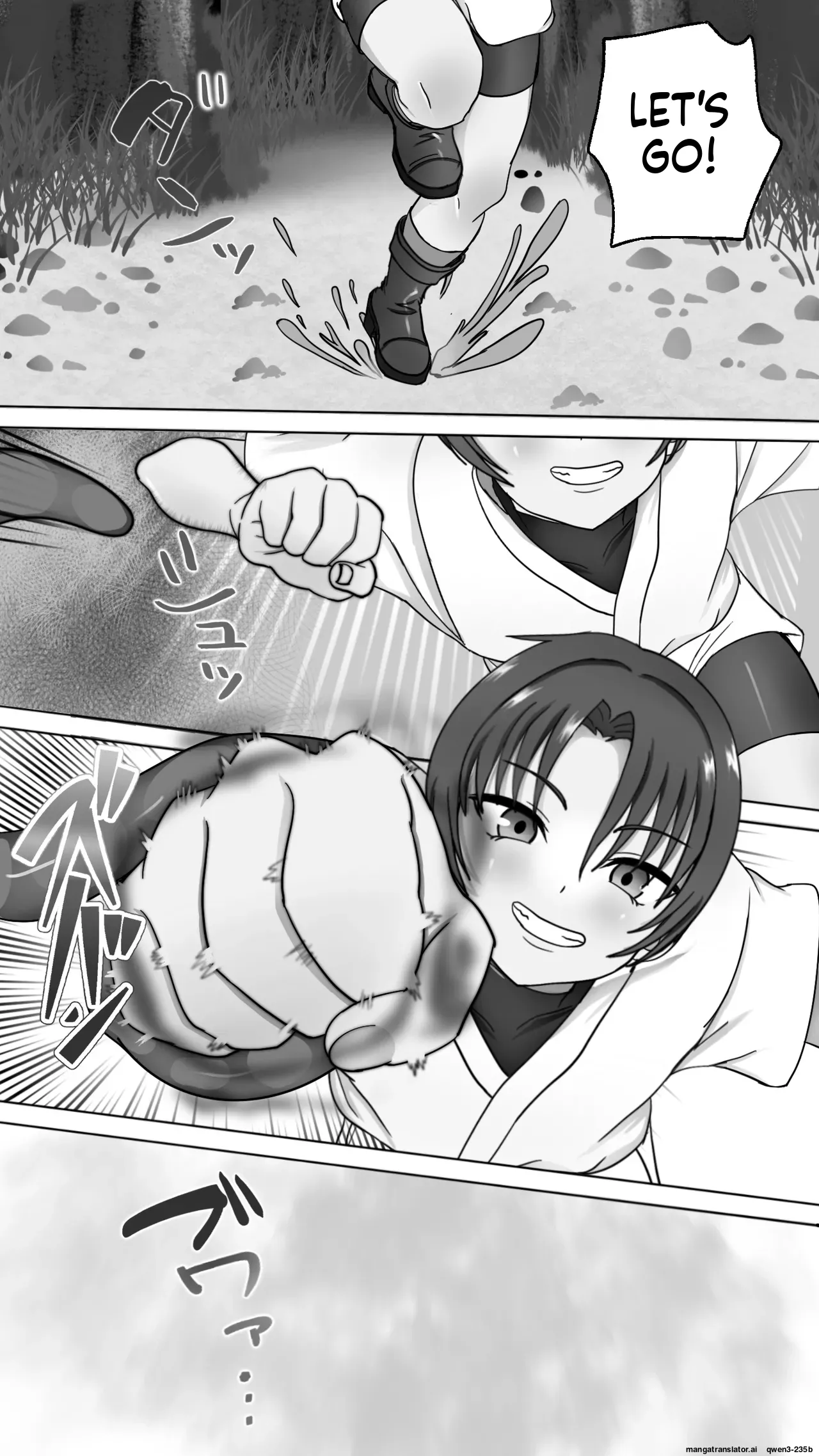 Shokusyu ni haiboku ! Kakutou musume chikubi iki &amp; naedoko ka page 5 full