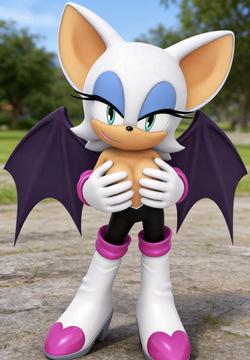 NintenArt 3D | Rouge the Bat