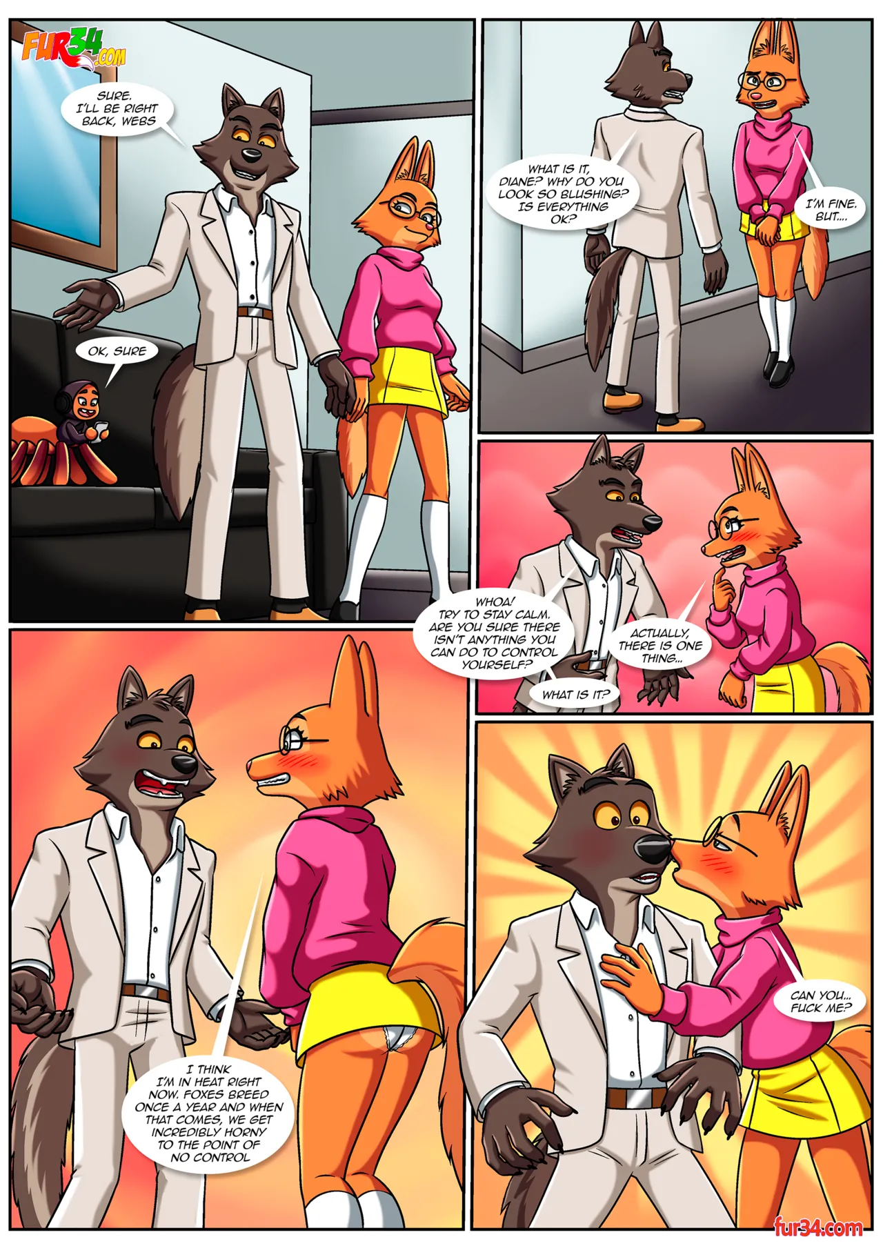 What Does the Fox Say in Bed?  COMPLETED! page 3 full