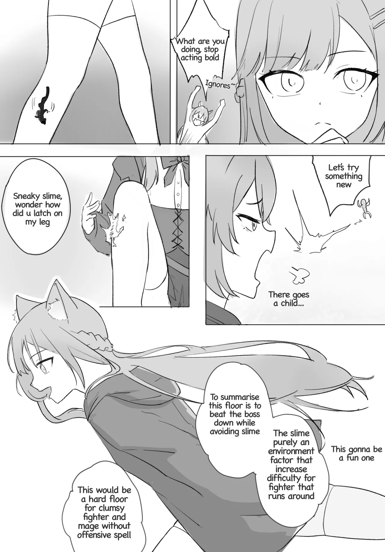 【Chiy_Q】Emi and Jiuer last dungeon trip page 5 full