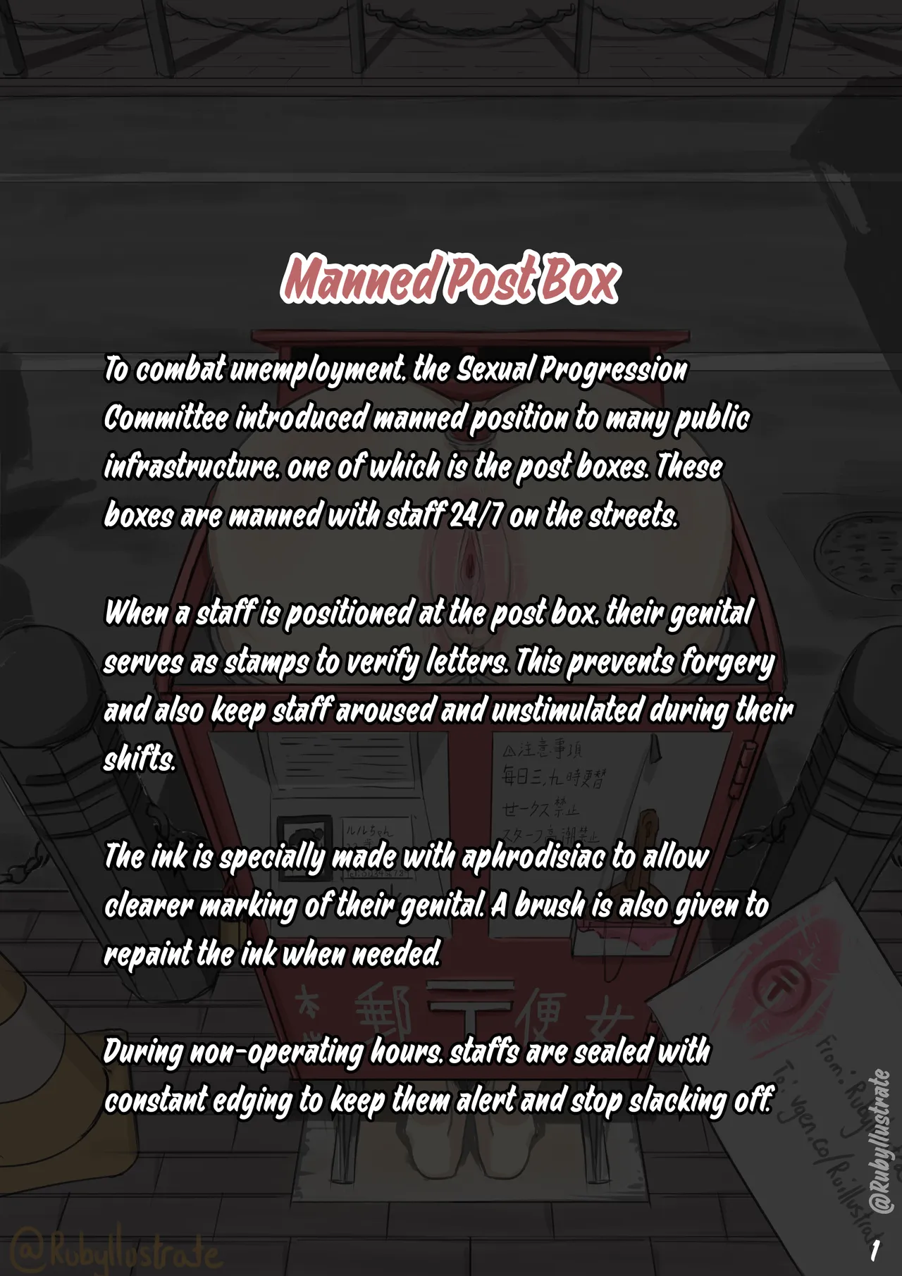 Stationed At The Post Box page 2 full