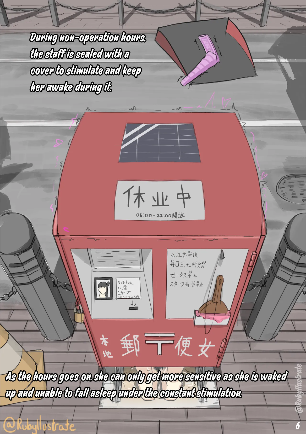 Stationed At The Post Box page 6 full