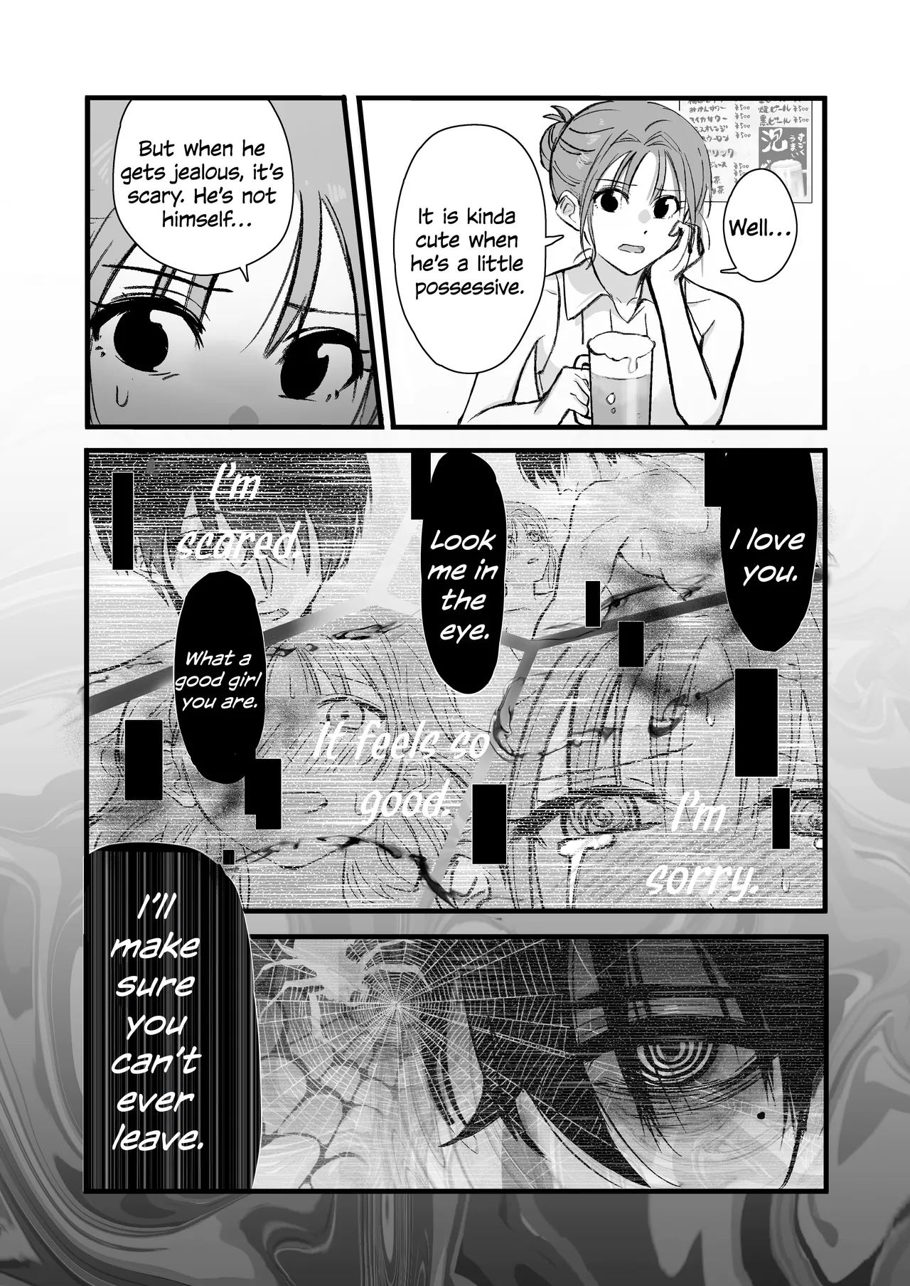 The Threads of Invasion ~If you refuse your yandere boyfriend's proposal, you'll be held captive and unable to escape~ page 6 full