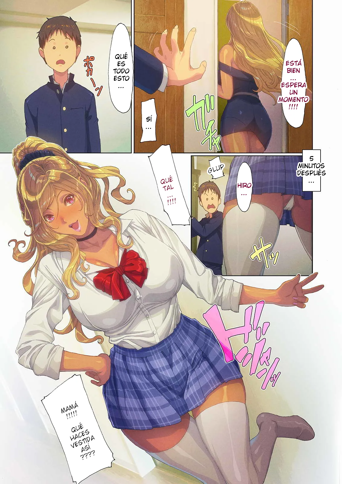 Homare  - Wagaya ni gyaru mama ga yattekita!! 2 ESP page 6 full