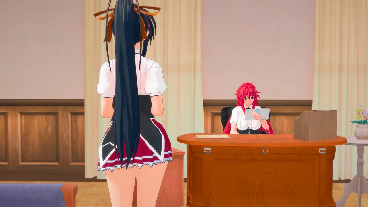 Rias x Akeno Timestop page 5 full