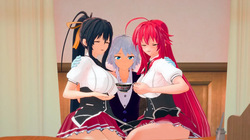 Rias x Akeno Timestop