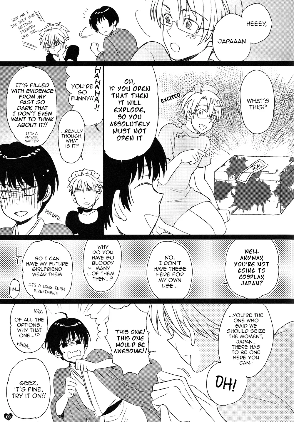 Pub! Cosplay Honey page 8 full