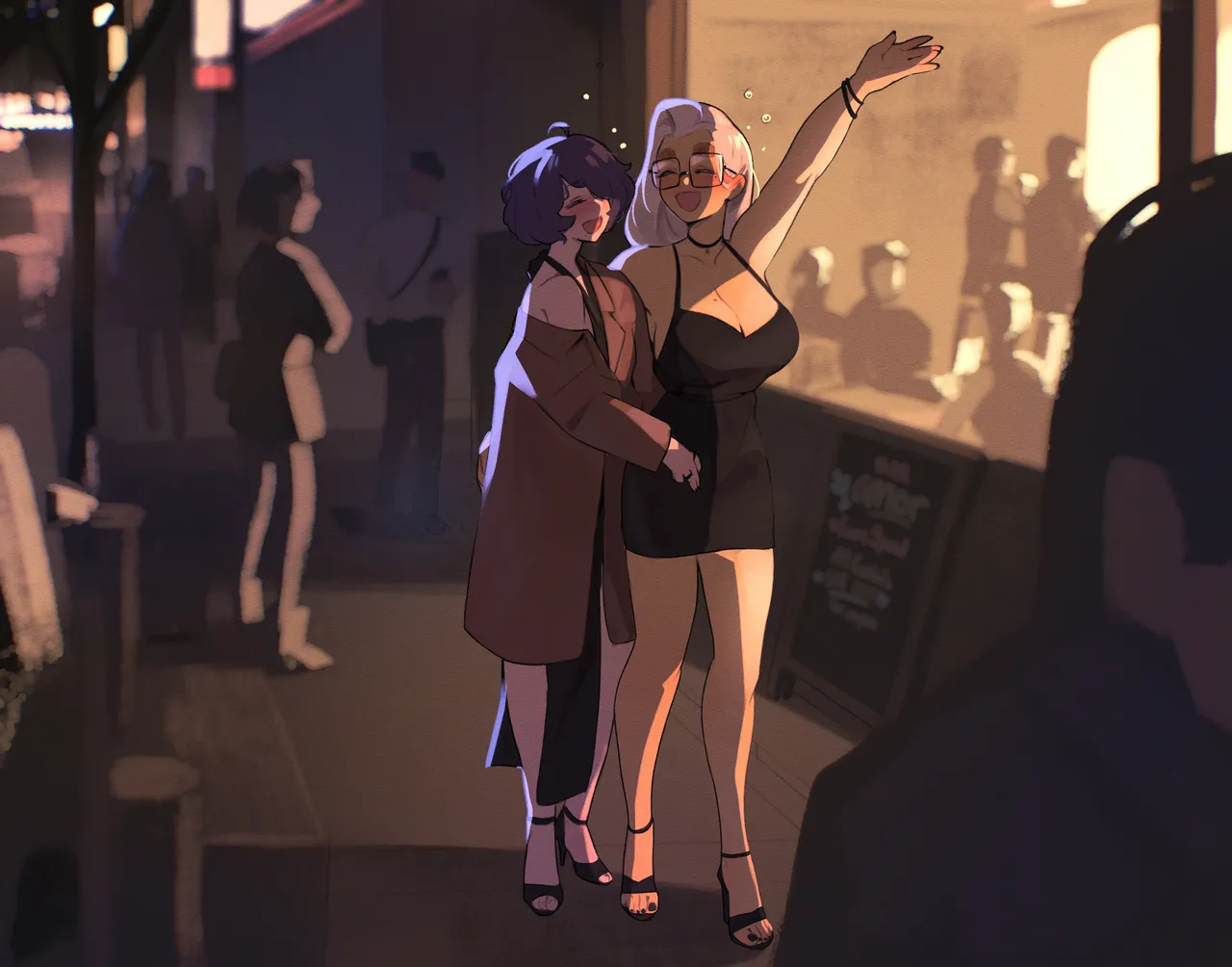 June x Violet: A Night Out page 4 full
