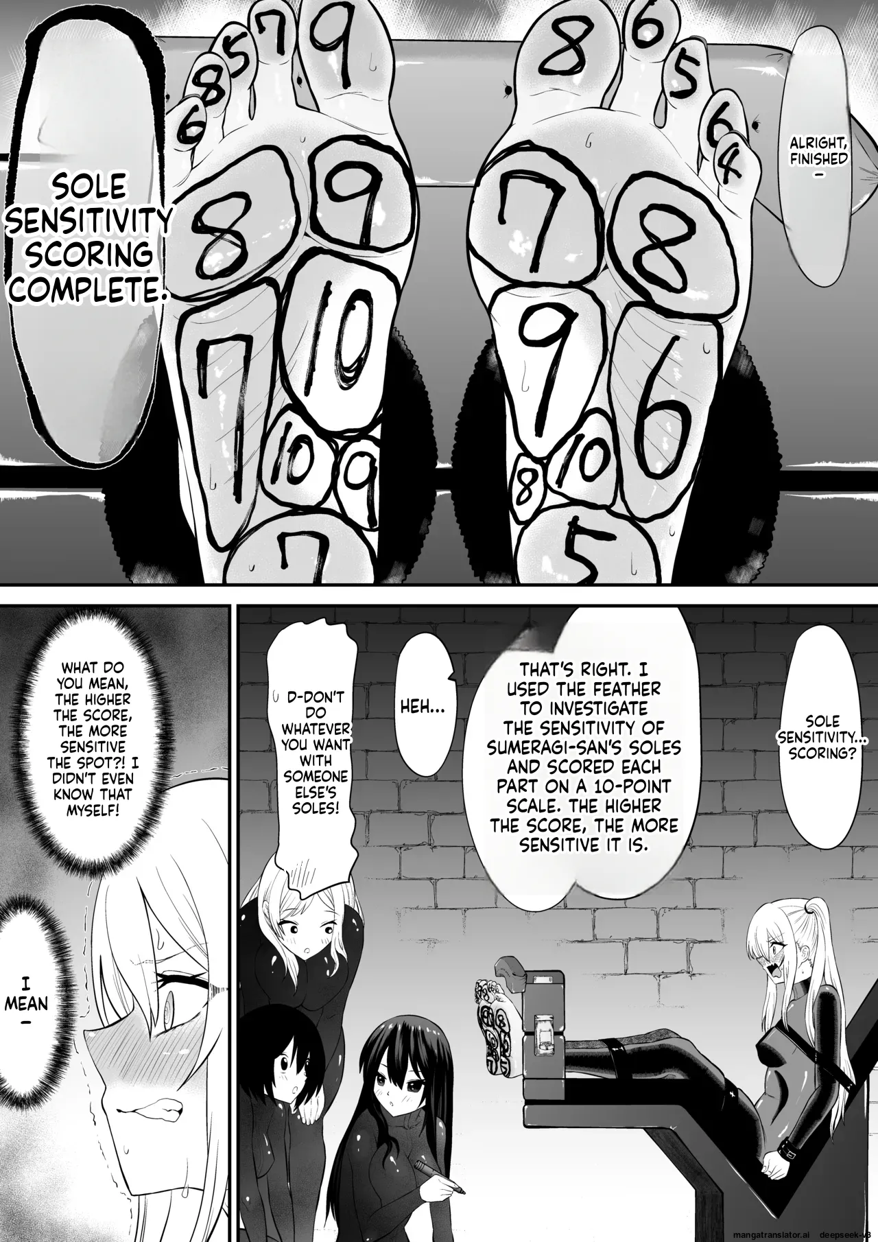 Spy Girl Sole Tickle Torture Interrogation Training 2 page 10 full