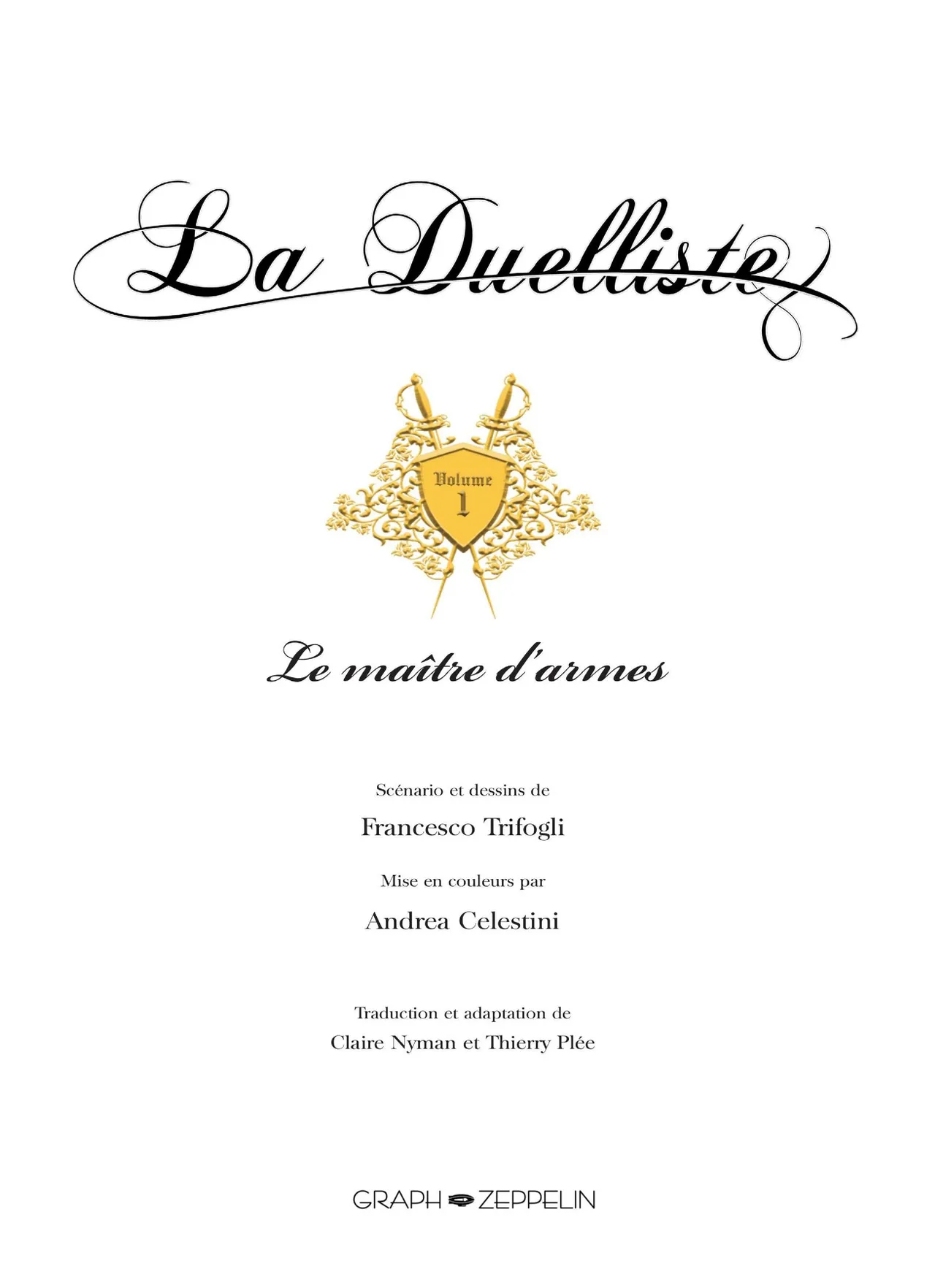 La Duelliste: Le maitre d armes page 3 full