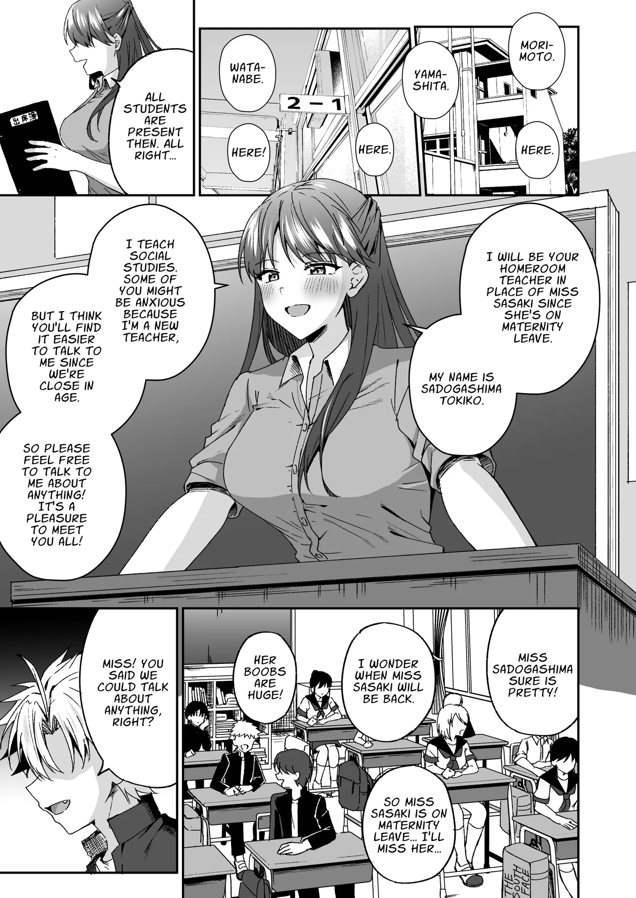 Otonagirai na Furyoushounen ga Futanari Tennen Onna Kyoushi ni Teisoutai Shasei Kanri Gyaku Anaru de Kousei Saserareru Hanashi | Delinquent Gets Chastity Belt Ejaculation Management &amp; Disciplinary Reverse Anal Rehabilitation page 2 full