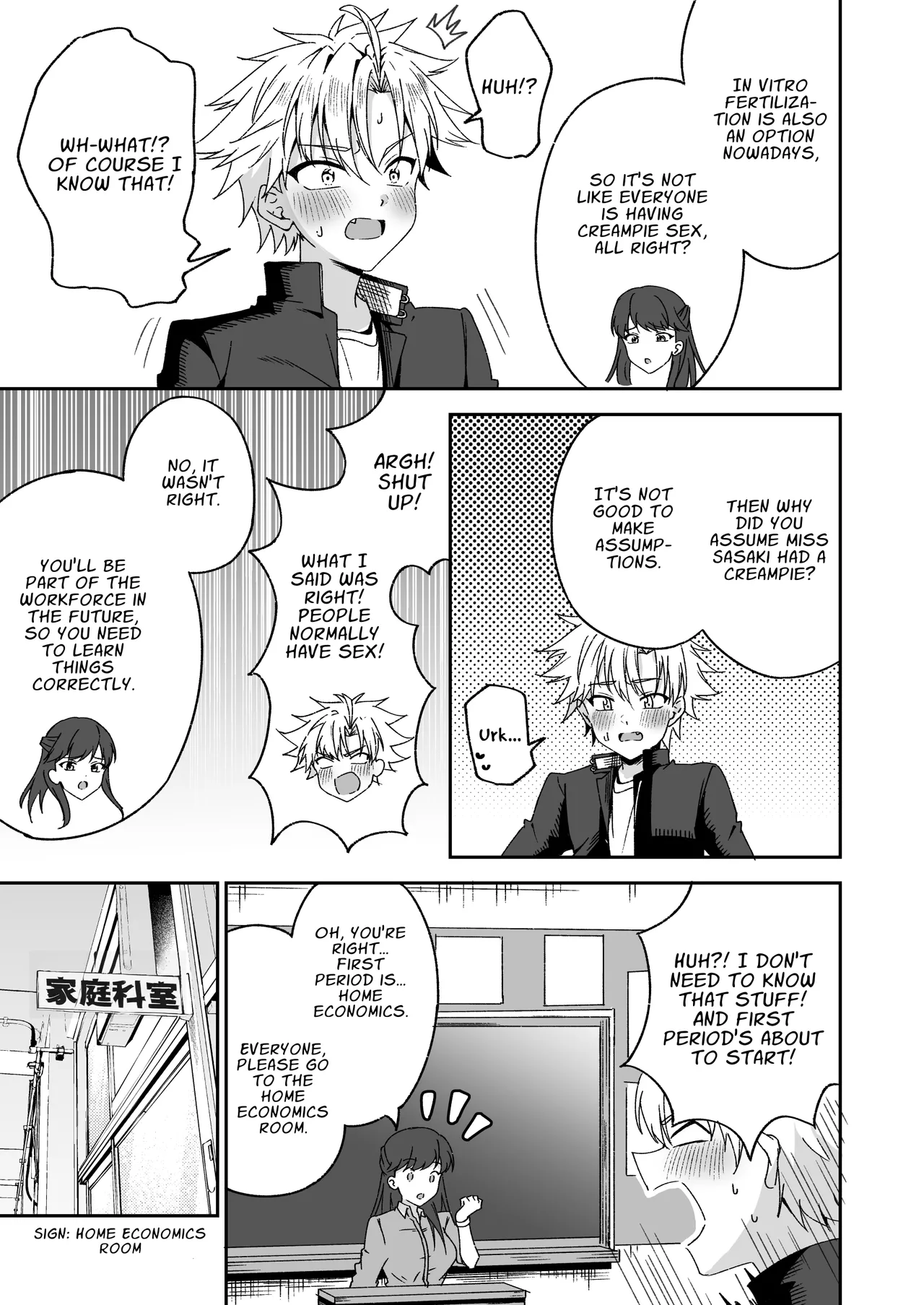 Otonagirai na Furyoushounen ga Futanari Tennen Onna Kyoushi ni Teisoutai Shasei Kanri Gyaku Anaru de Kousei Saserareru Hanashi | Delinquent Gets Chastity Belt Ejaculation Management &amp; Disciplinary Reverse Anal Rehabilitation page 4 full