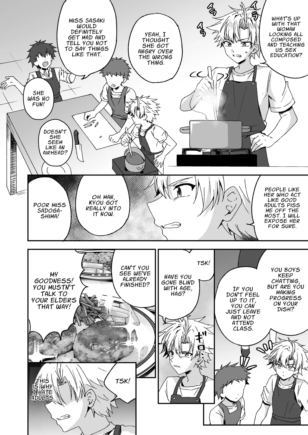Otonagirai na Furyoushounen ga Futanari Tennen Onna Kyoushi ni Teisoutai Shasei Kanri Gyaku Anaru de Kousei Saserareru Hanashi | Delinquent Gets Chastity Belt Ejaculation Management &amp; Disciplinary Reverse Anal Rehabilitation page 5 full