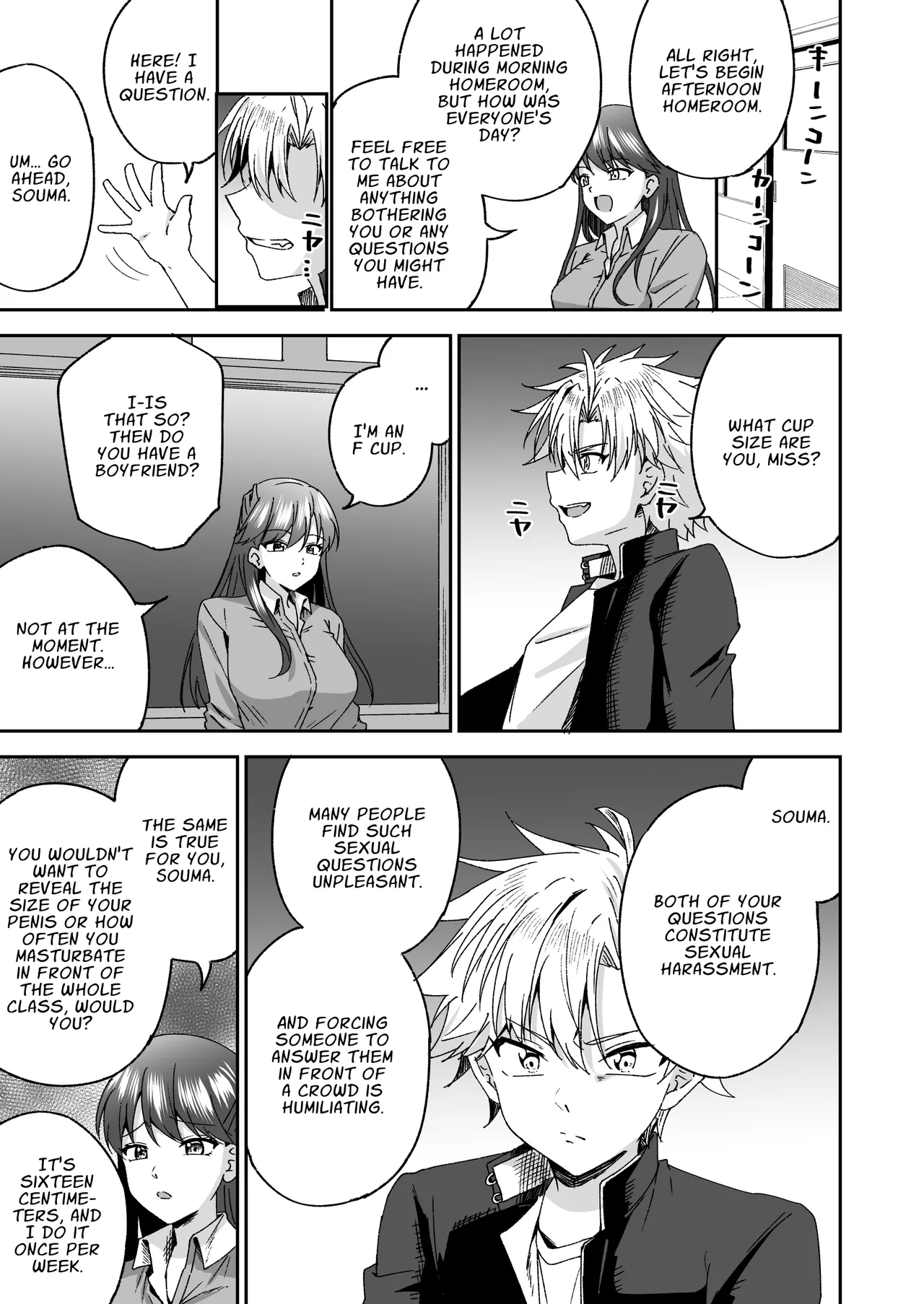 Otonagirai na Furyoushounen ga Futanari Tennen Onna Kyoushi ni Teisoutai Shasei Kanri Gyaku Anaru de Kousei Saserareru Hanashi | Delinquent Gets Chastity Belt Ejaculation Management &amp; Disciplinary Reverse Anal Rehabilitation page 6 full