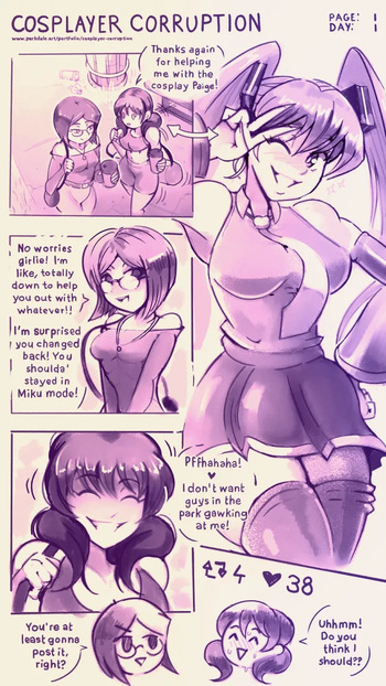 Cosplayer Corruption cover