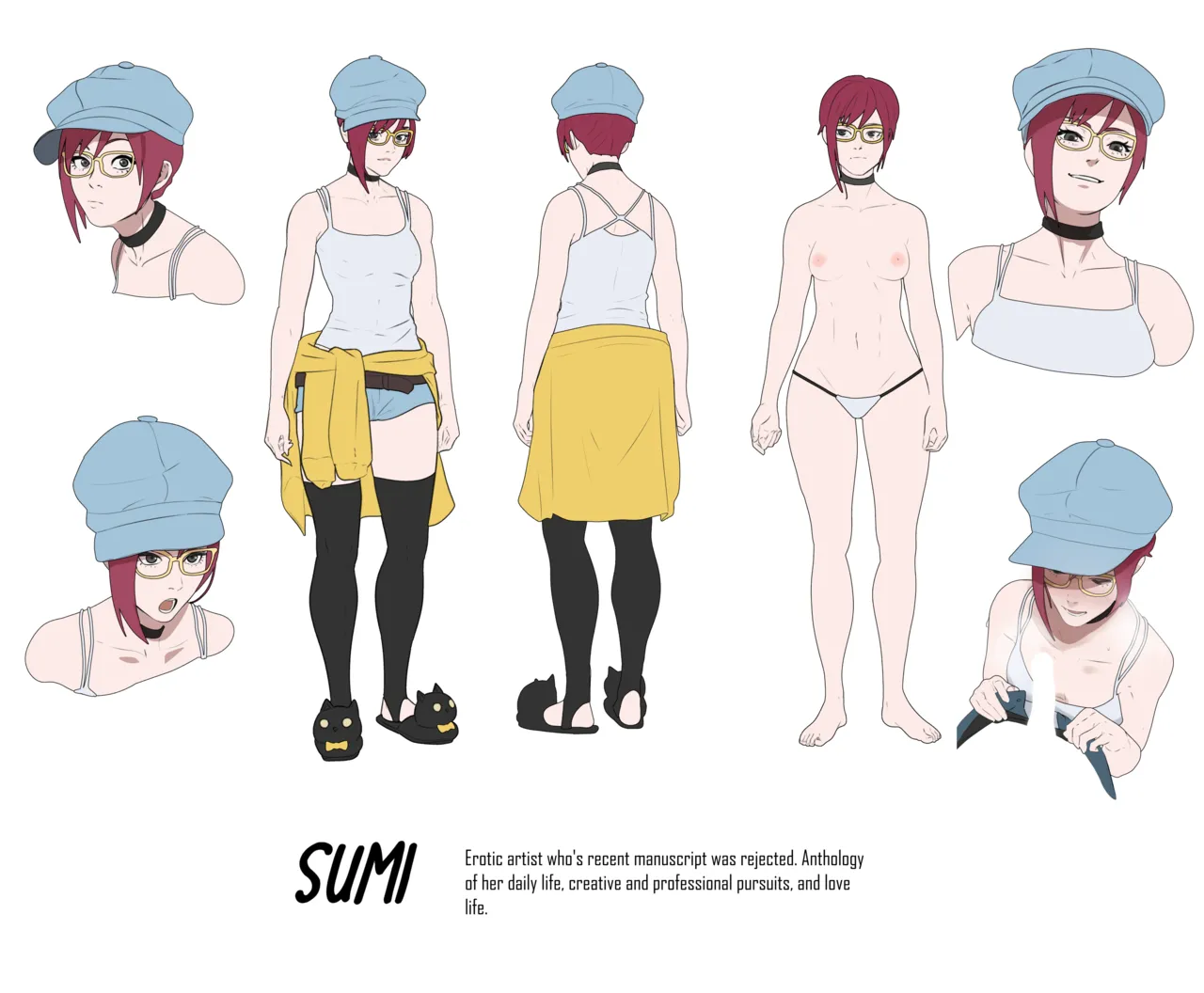 Sumi's Anatomy Studies 1 page 7 full