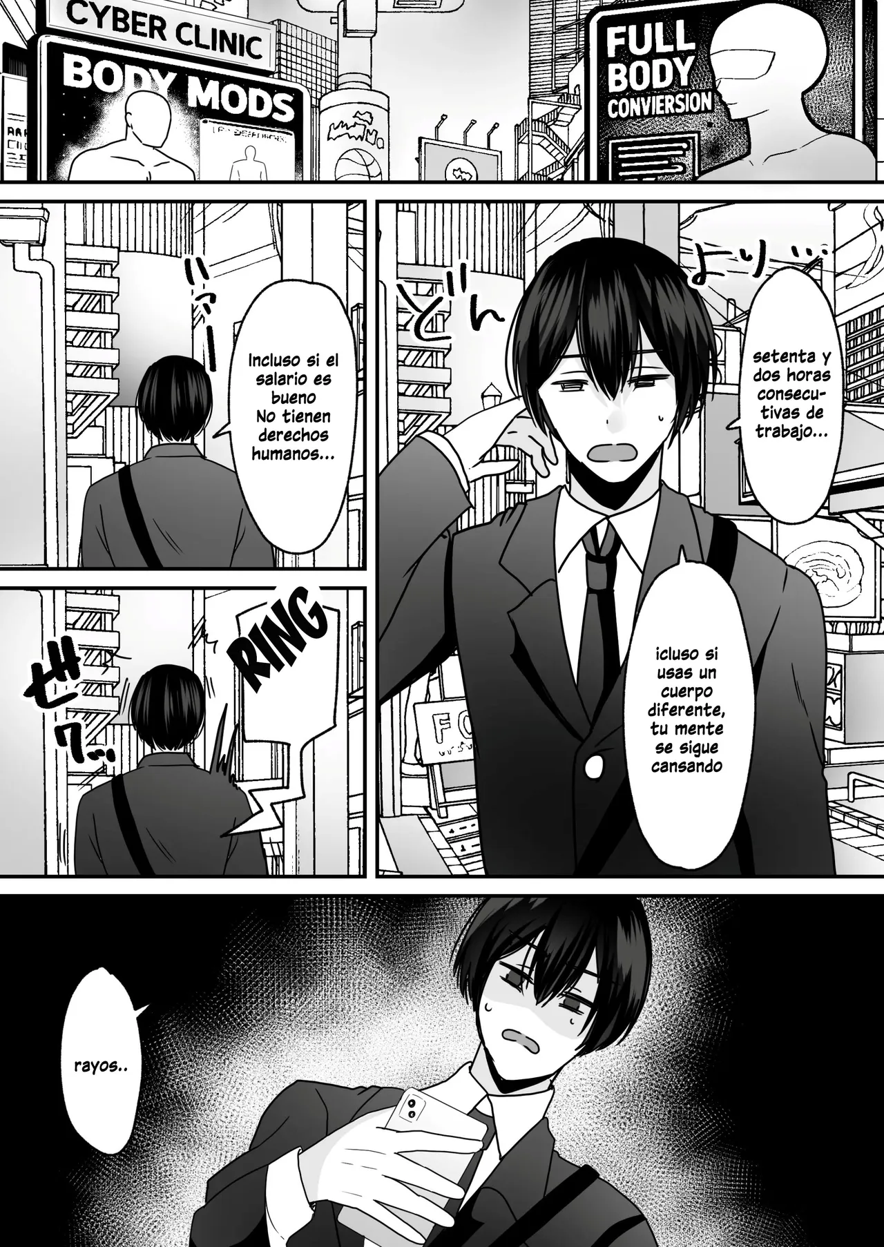 Anata ♂ wa, Bishoujo Sekusaroido ♀ ni Tamashii o Insutouru Saremashita! | ¡Tu alma ♂ ha sido instalada en un hermoso sexandroide ♀! page 2 full