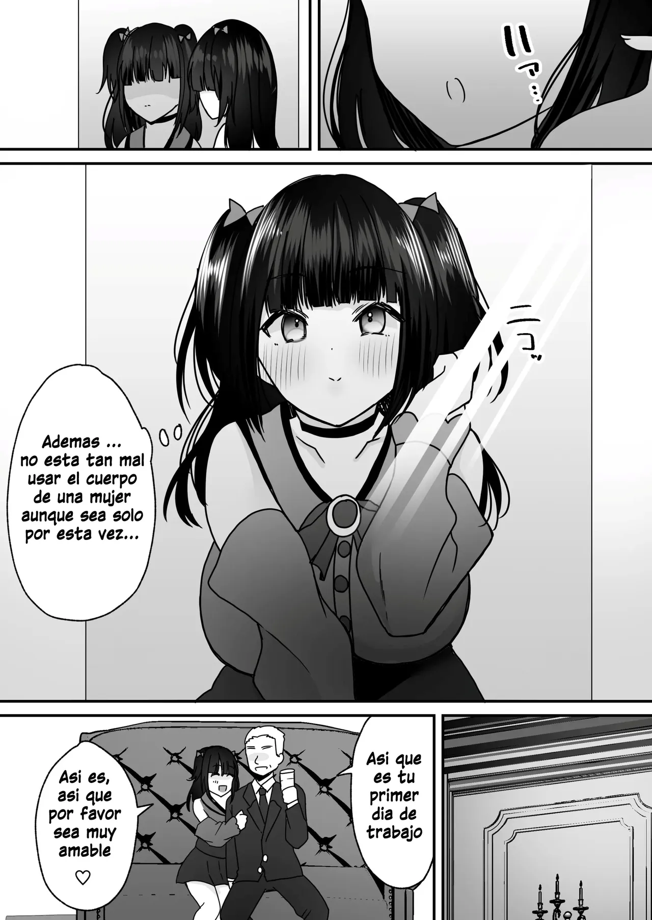 Anata ♂ wa, Bishoujo Sekusaroido ♀ ni Tamashii o Insutouru Saremashita! | ¡Tu alma ♂ ha sido instalada en un hermoso sexandroide ♀! page 9 full