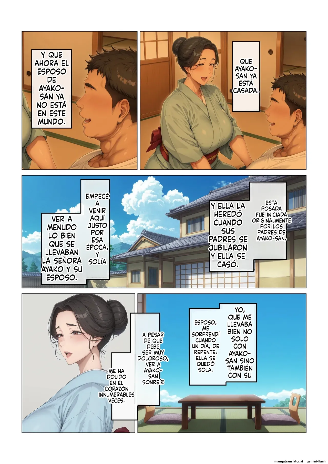 Yokkyufumanwo kakushitsuzuketekita mibojinto asedakude motomeau onsenyadono yoru 1 page 9 full