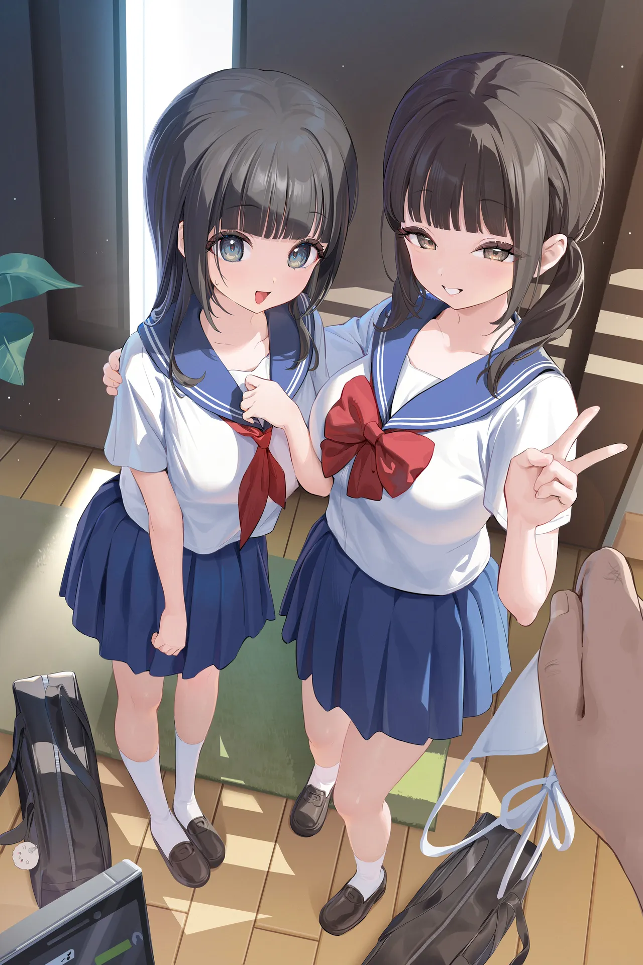 親友を助けに行ったはずが、おじさんのテクニックにハメられる雫ちゃん #1 page 7 full