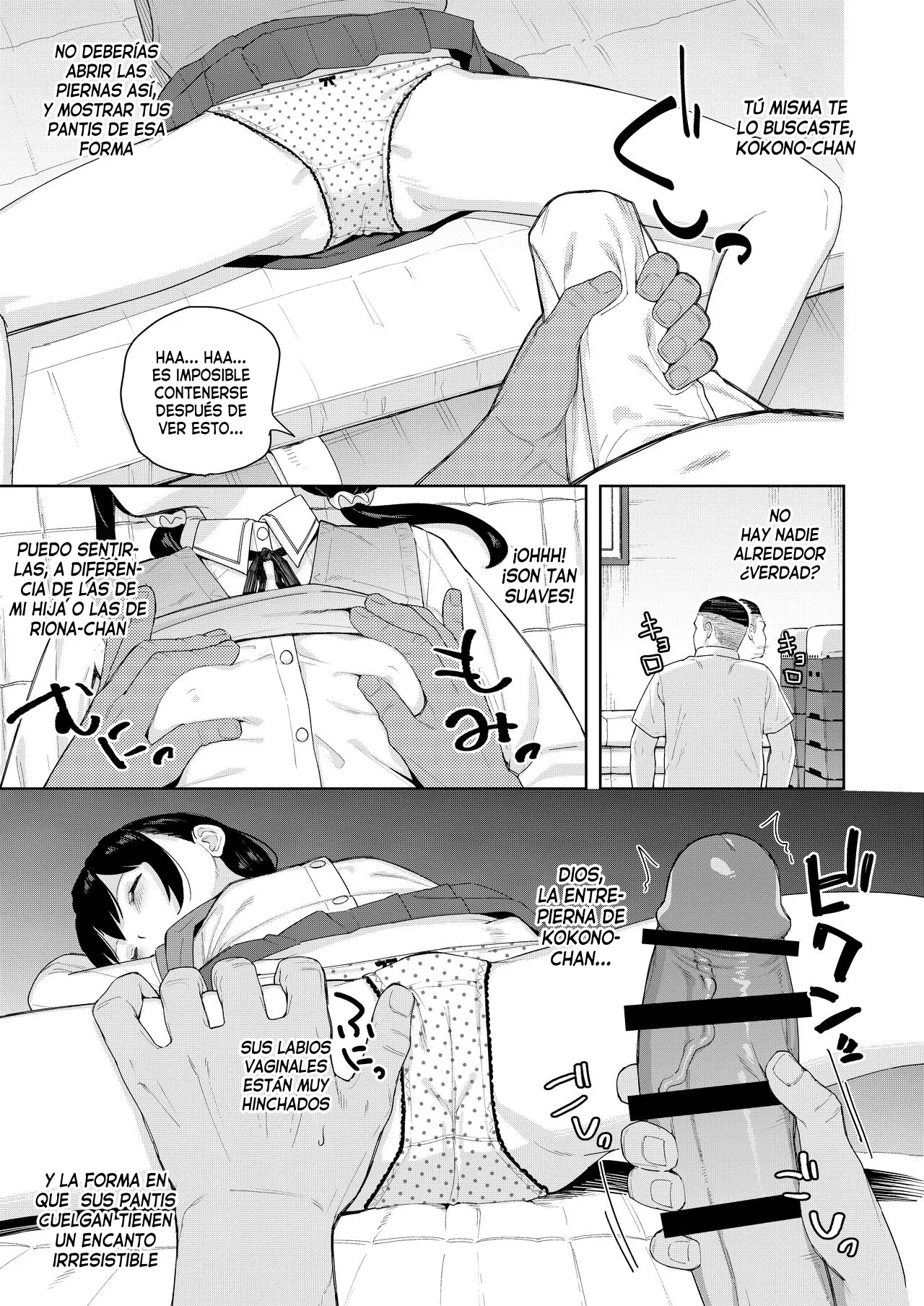 Musume no Tomodachi no Mesugaki ni Okasaremashita 2 | Fui violado por una mocosa que es amiga de mi hija 2 page 8 full