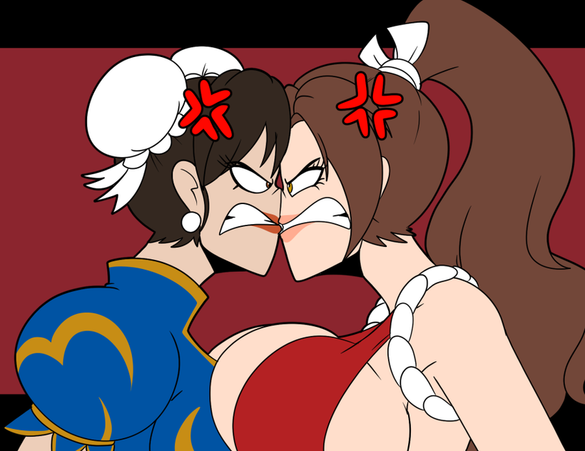 Jester Kingdom - Chun-Li vs. Mai Shiranui page 1 full