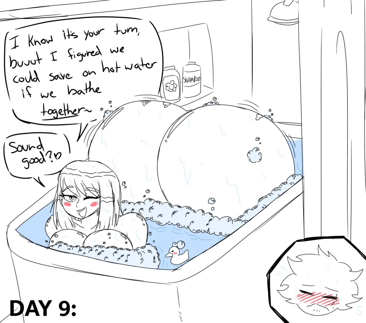 Deku's No Nut November page 9 full