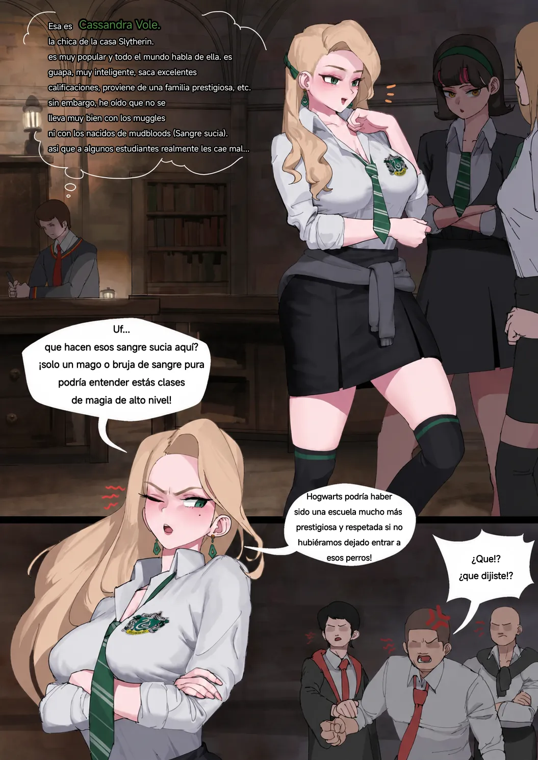 Cassandra hates mudbloods page 1 full