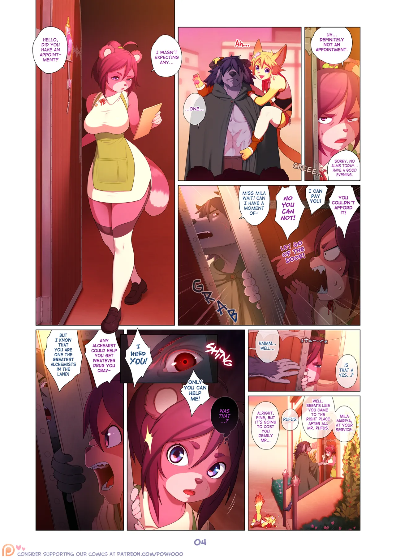 Arcana Tales 2 - The Alchemist and The Beast page 4 full