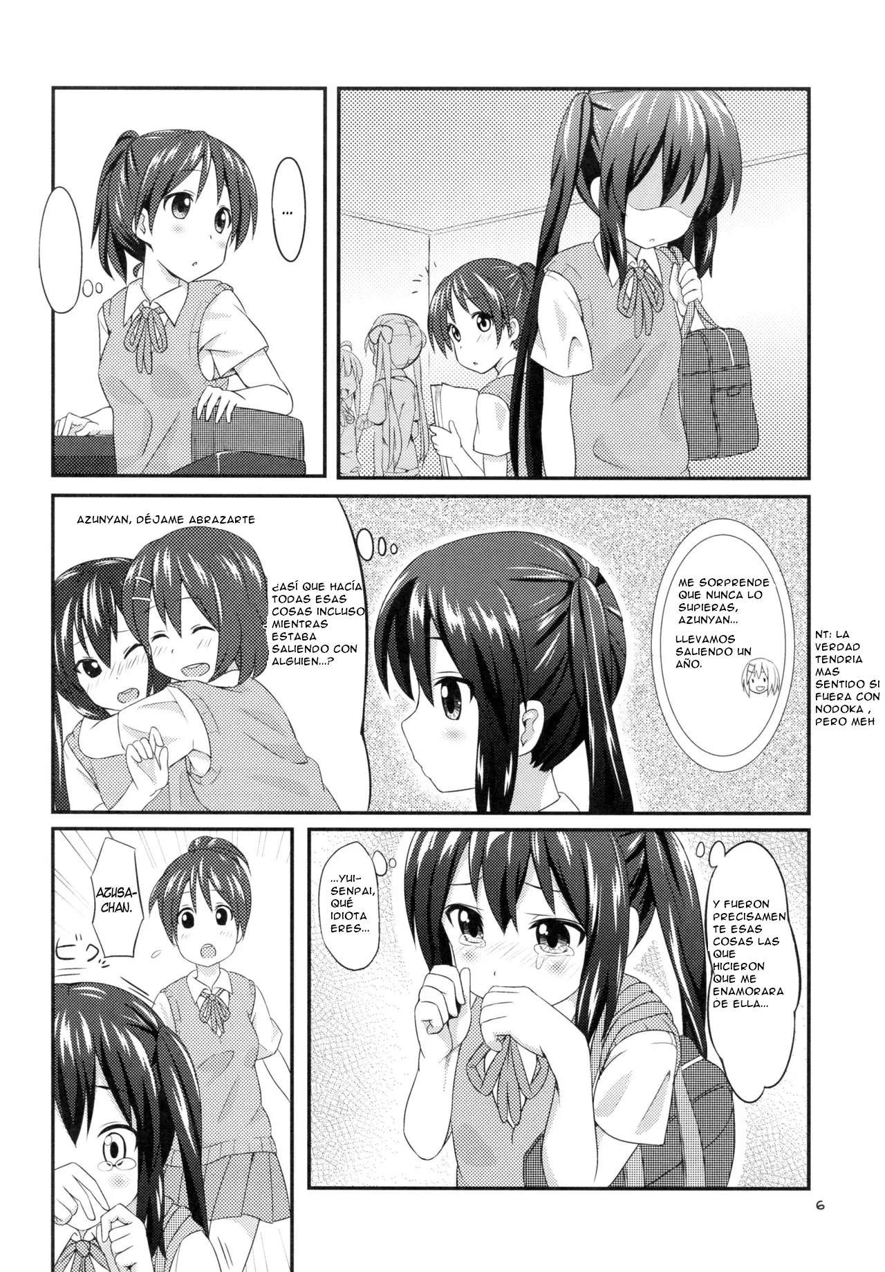 Azunyan sadness page 6 full