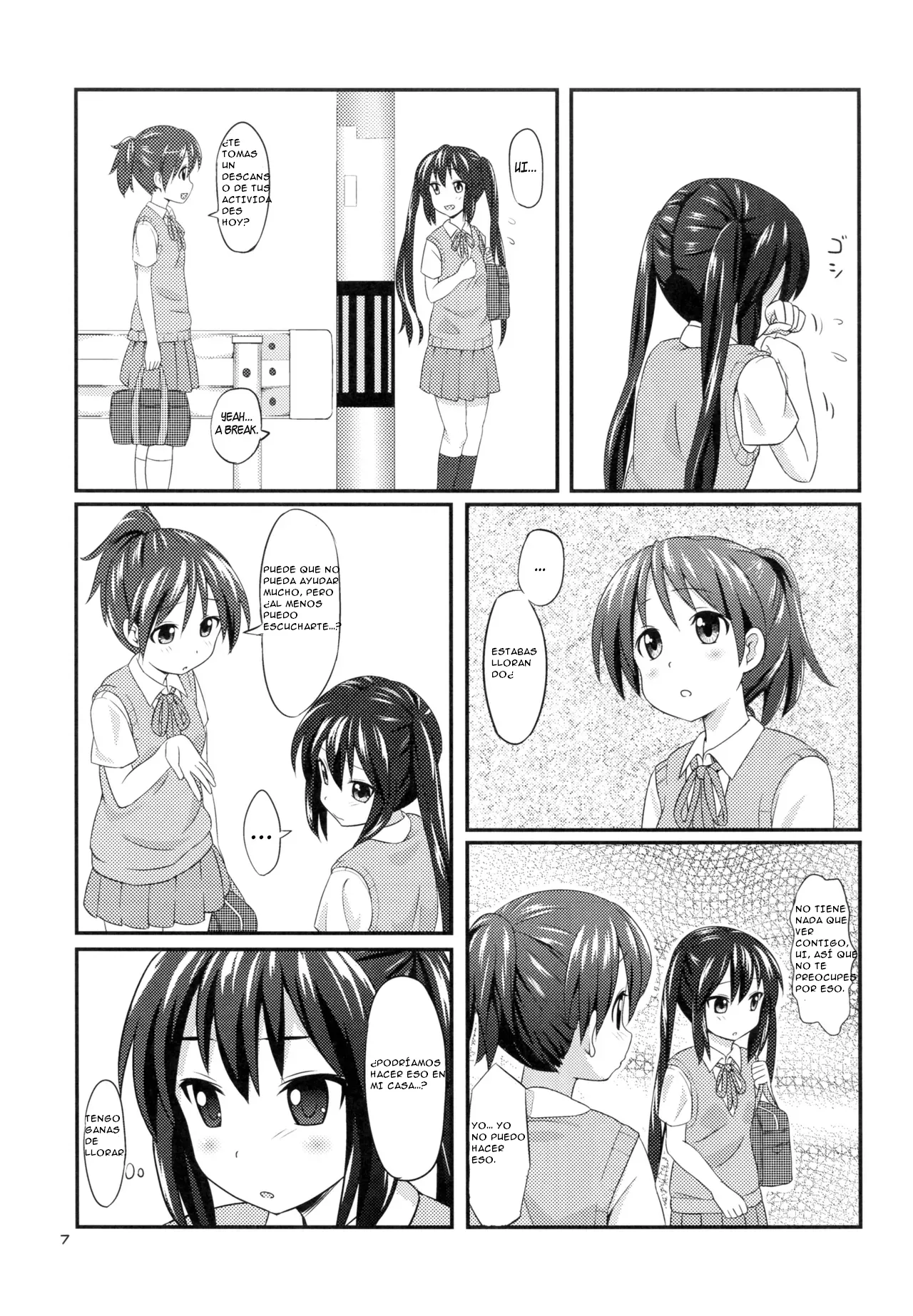 Azunyan sadness page 7 full