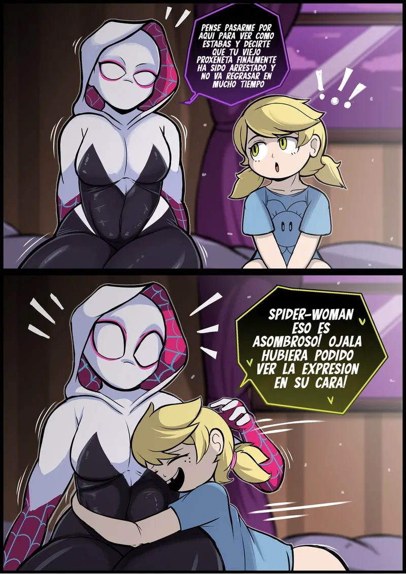 Spider Gwen Night 3 page 2 full