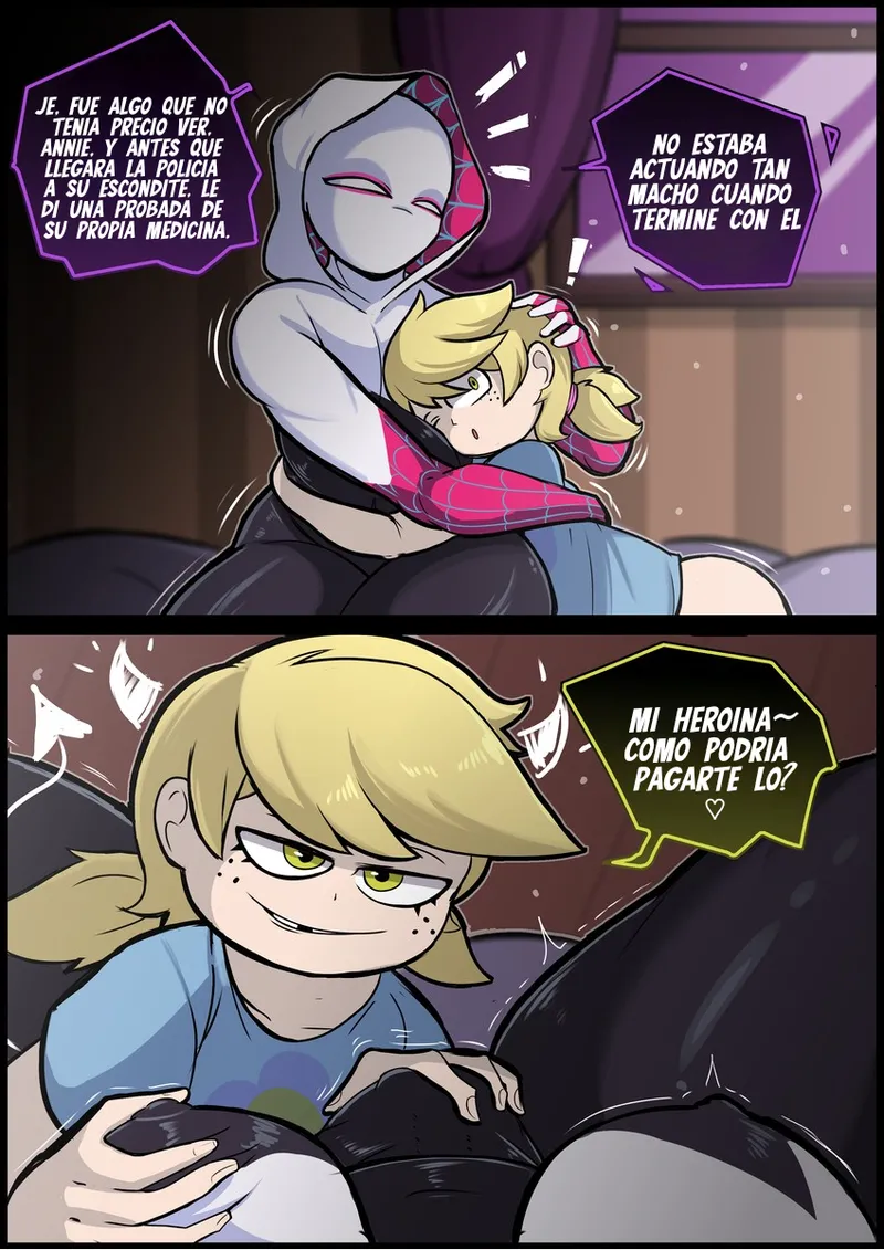 Spider Gwen Night 3 page 3 full
