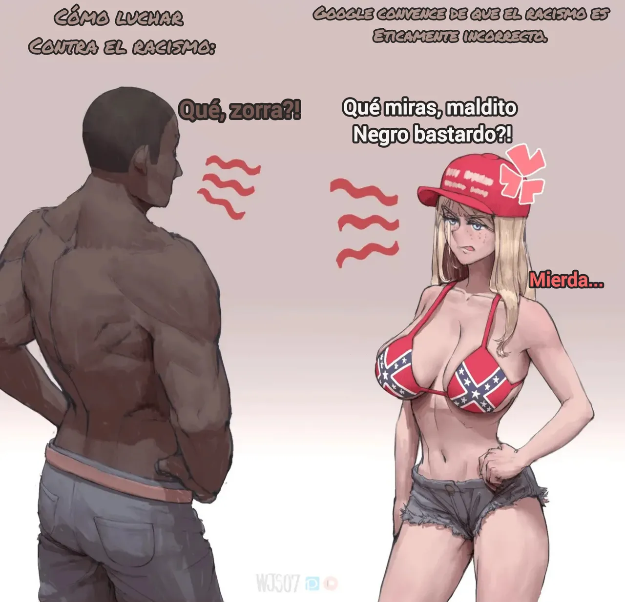 MAGA Blonde | 미정갤 금발녀 BBC page 1 full