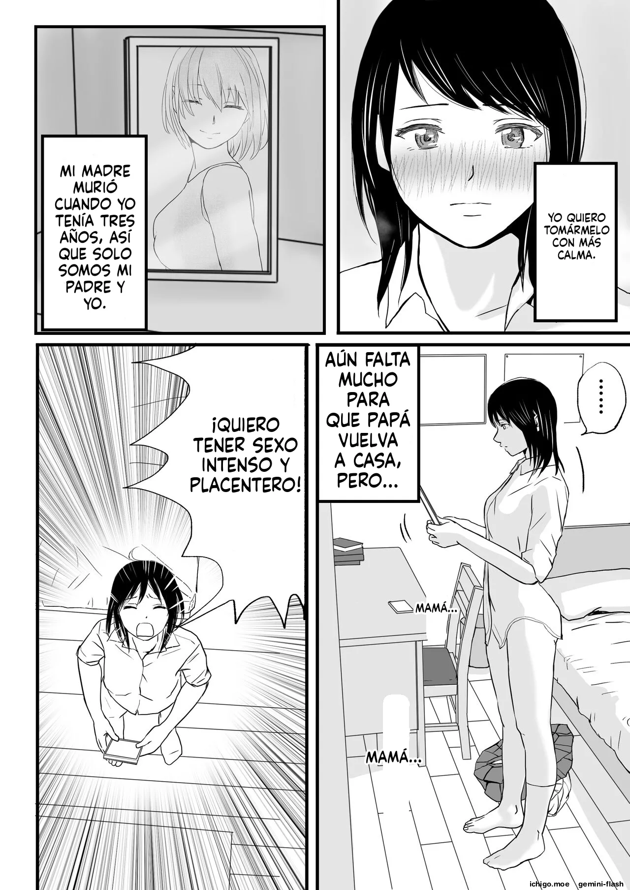 Chichi no Buka wa Watashi o Hadaka ni Shite Yonayona Haitoku Sex o Tanoshimu page 6 full