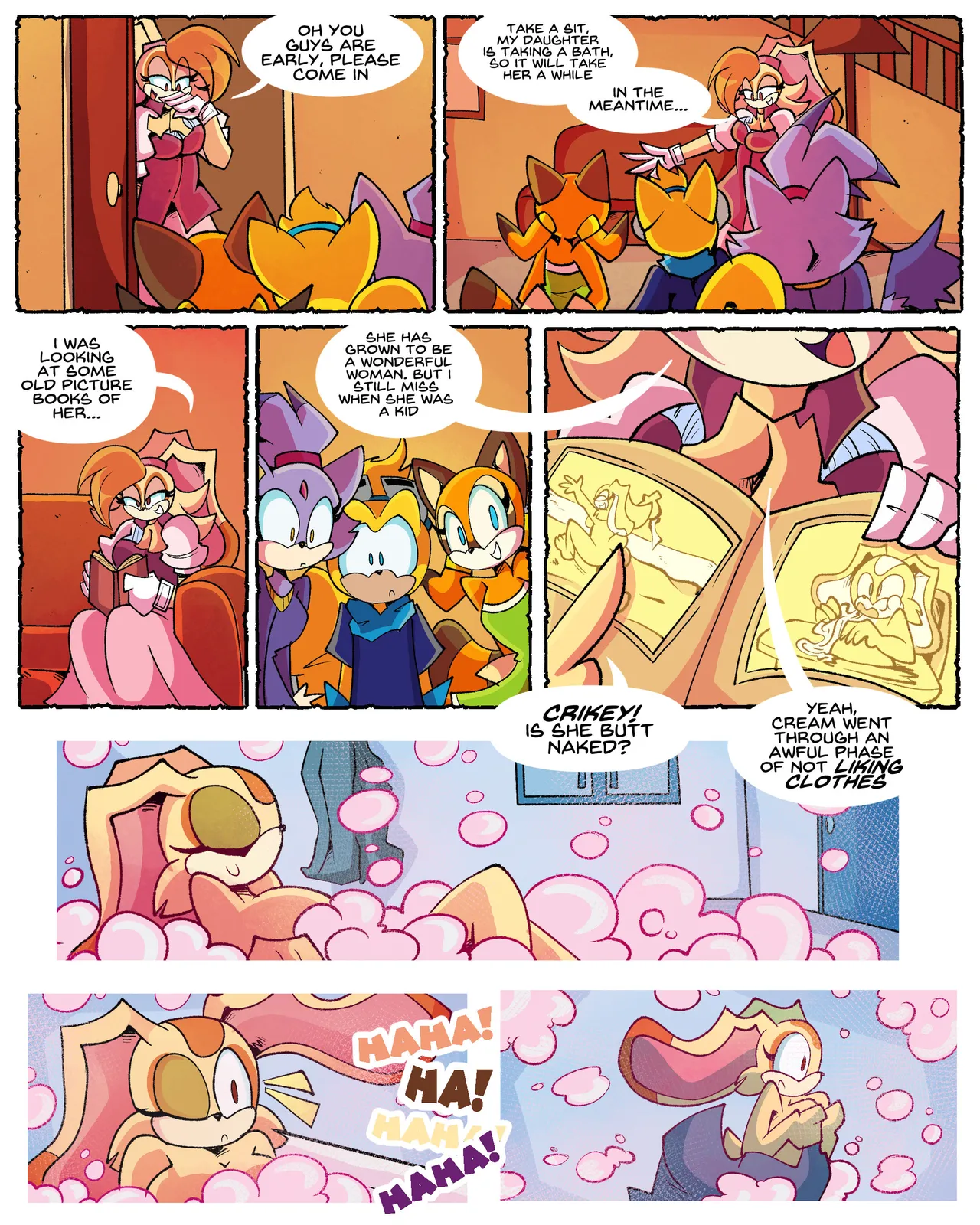 Cream's Bath Time page 2 full