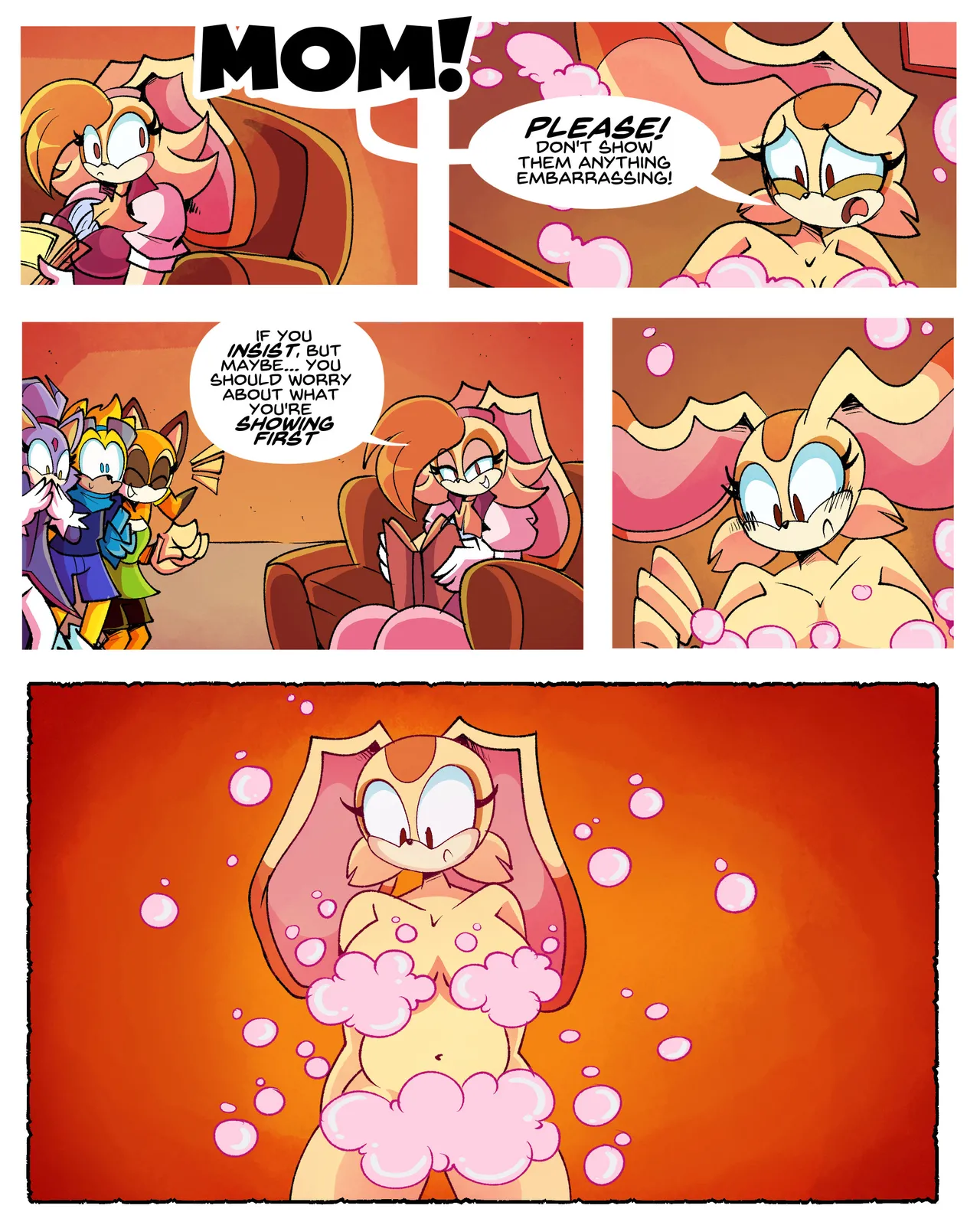 Cream's Bath Time page 3 full